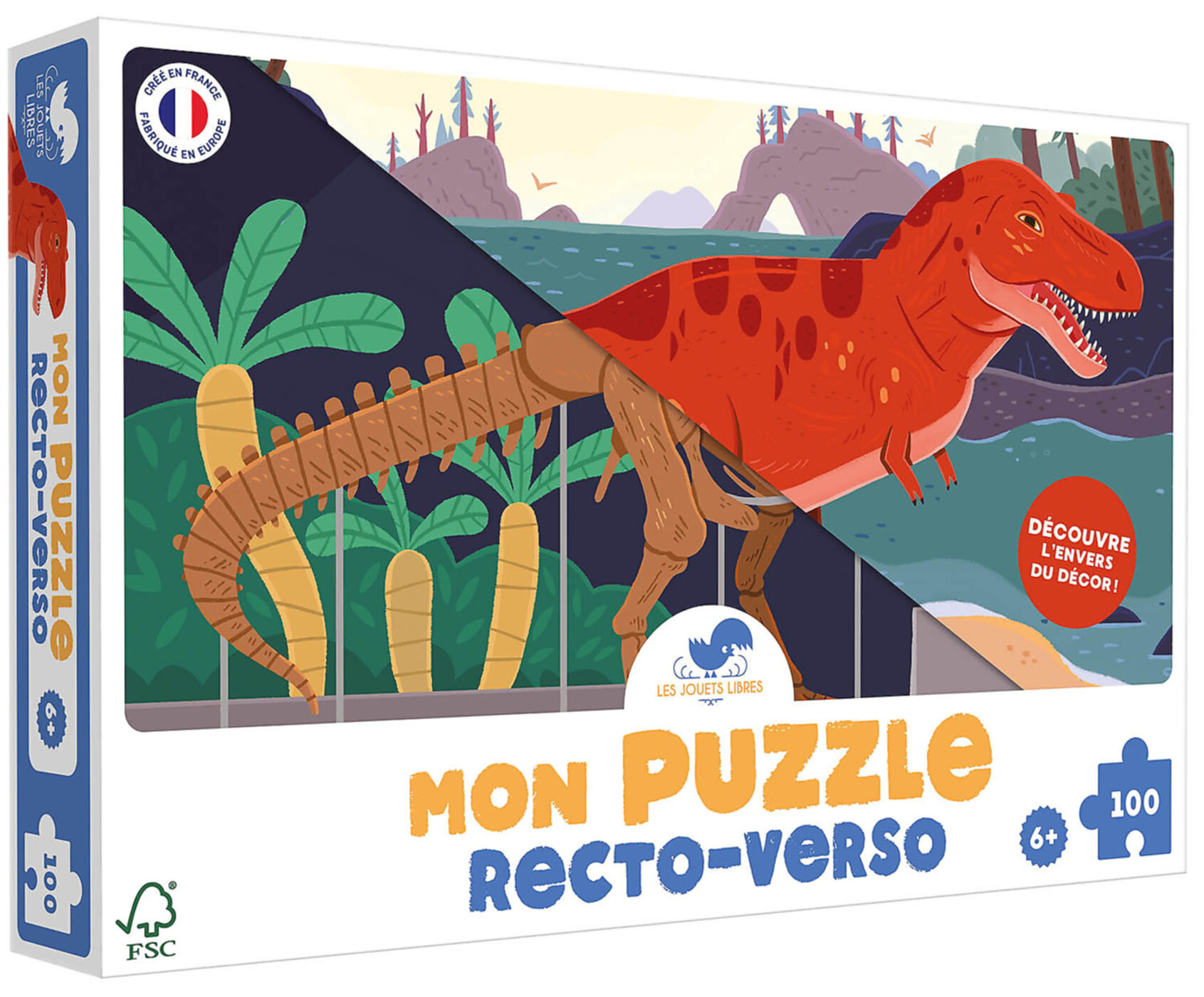 Mon Puzzle Recto-Verso T-Rex Mon Puzzle Recto-Verso T-Rex