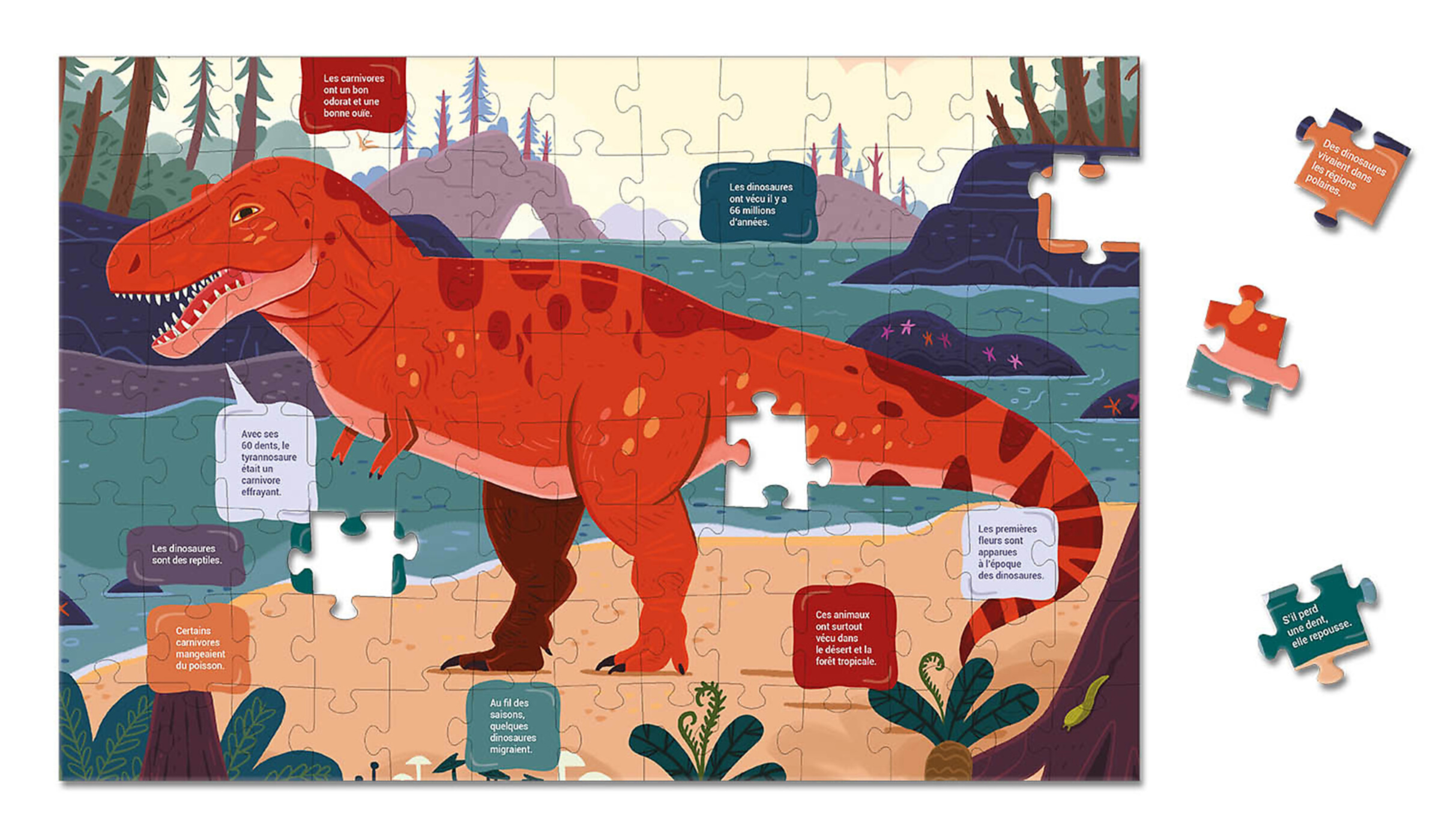 Mon Puzzle Recto-Verso T-Rex