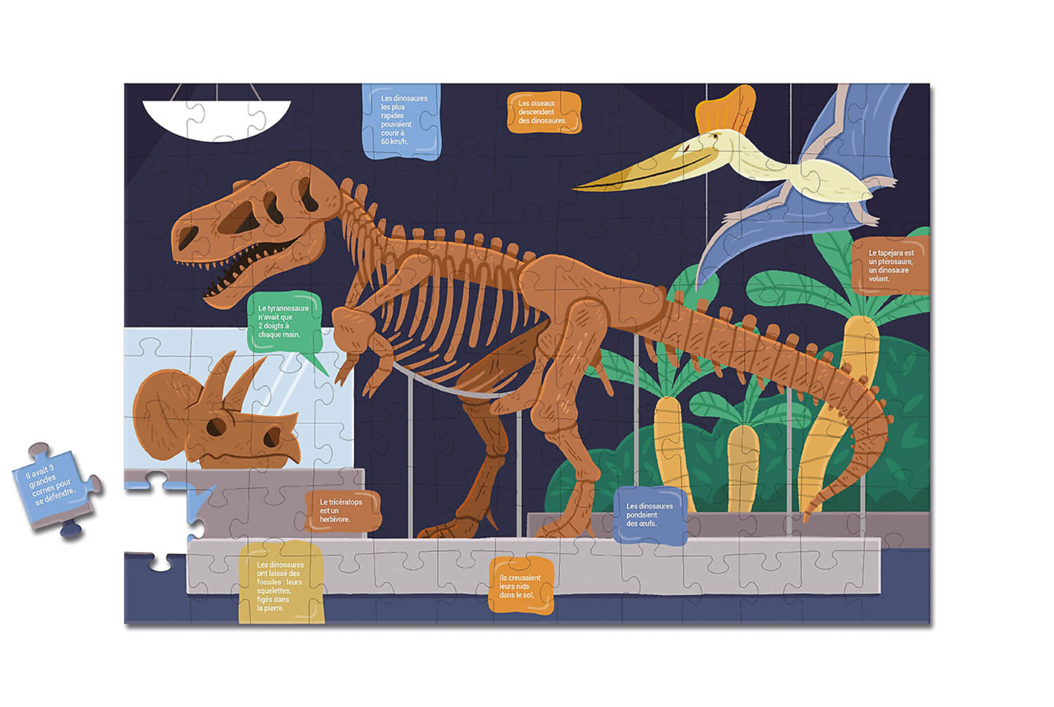 Mon Puzzle Recto-Verso T-Rex