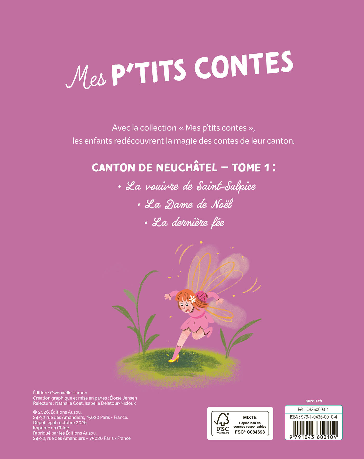 Mes P'tits Contes Du Canton De Fribourg