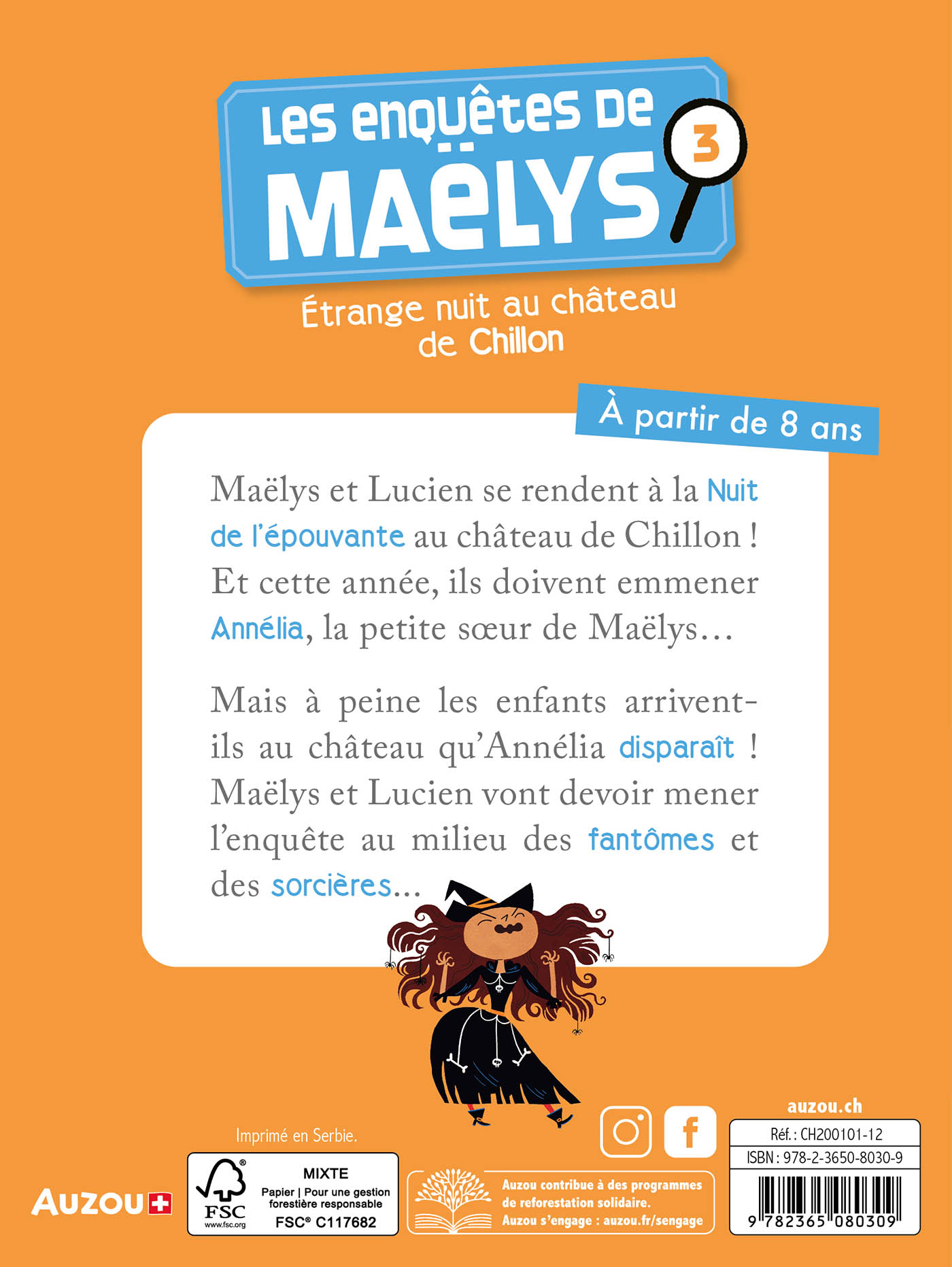 Les Enquêtes De Maëlys - Étrange Nuit Au Château De Chillon Les Enquêtes De Maëlys - Étrange Nuit Au Château De Chillon