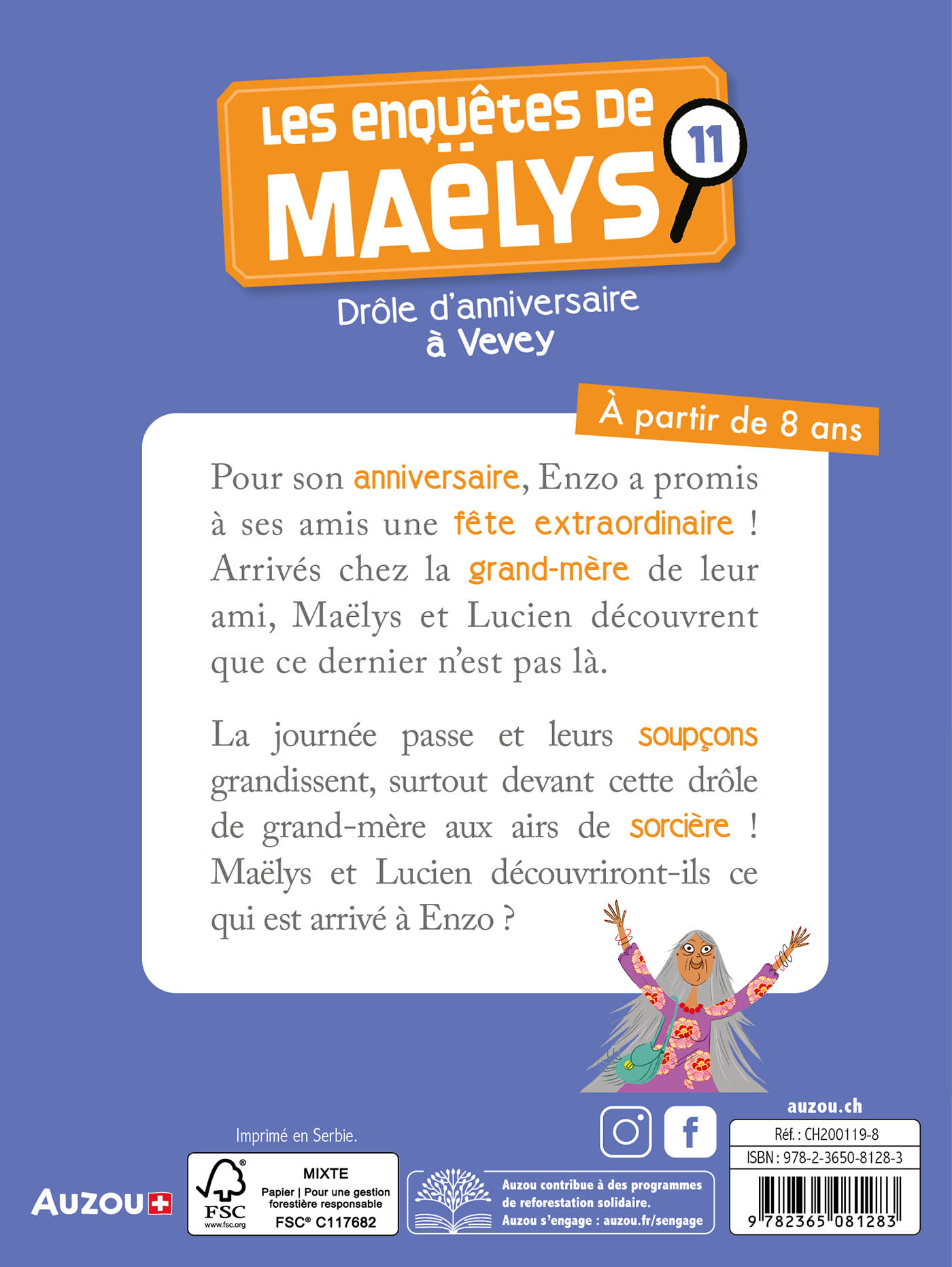 Les Enquêtes De Maëlys - Drôle D'anniversaire À Vevey
