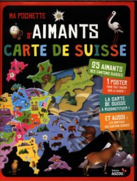 Ma pochette d'aimants - La carte de suisse