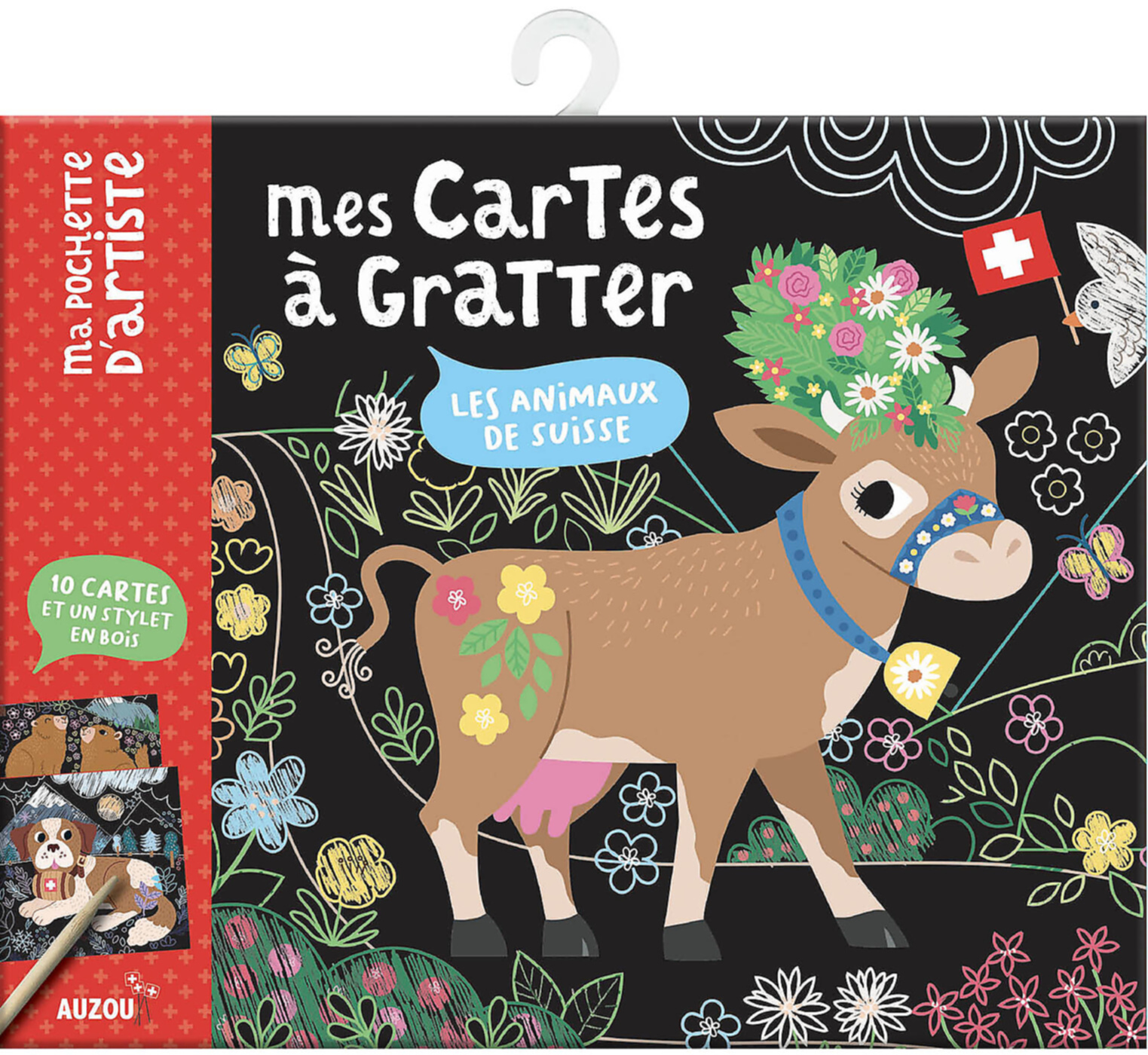 Ma Pochette D'artiste - Mes Cartes À Gratter : Les Animaux De Suisse