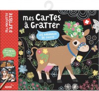 Ma pochette d'artiste - Mes cartes à gratter : les animaux de suisse