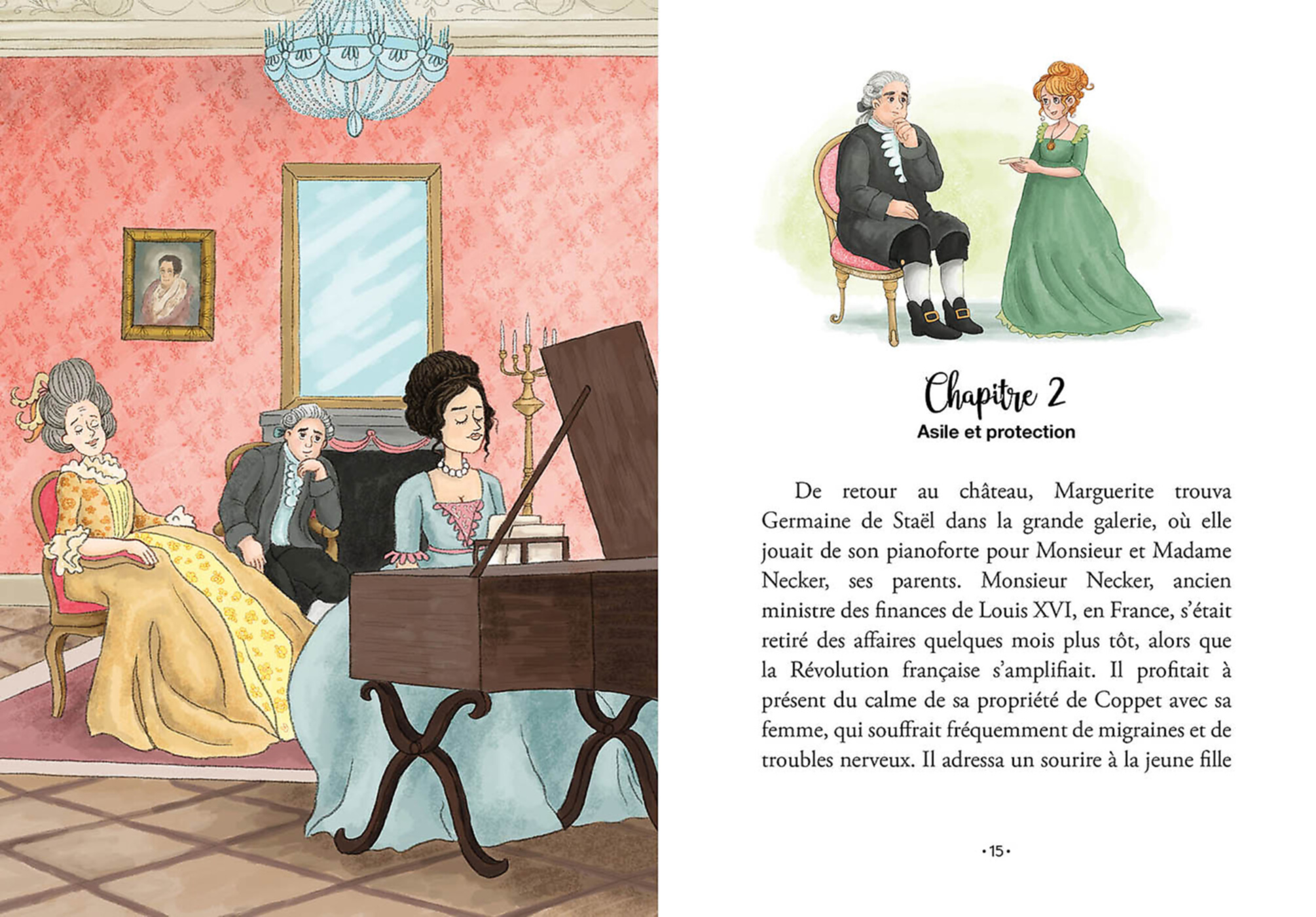 Marguerite Et Madame De Staël - Le Rescapé Du Lac