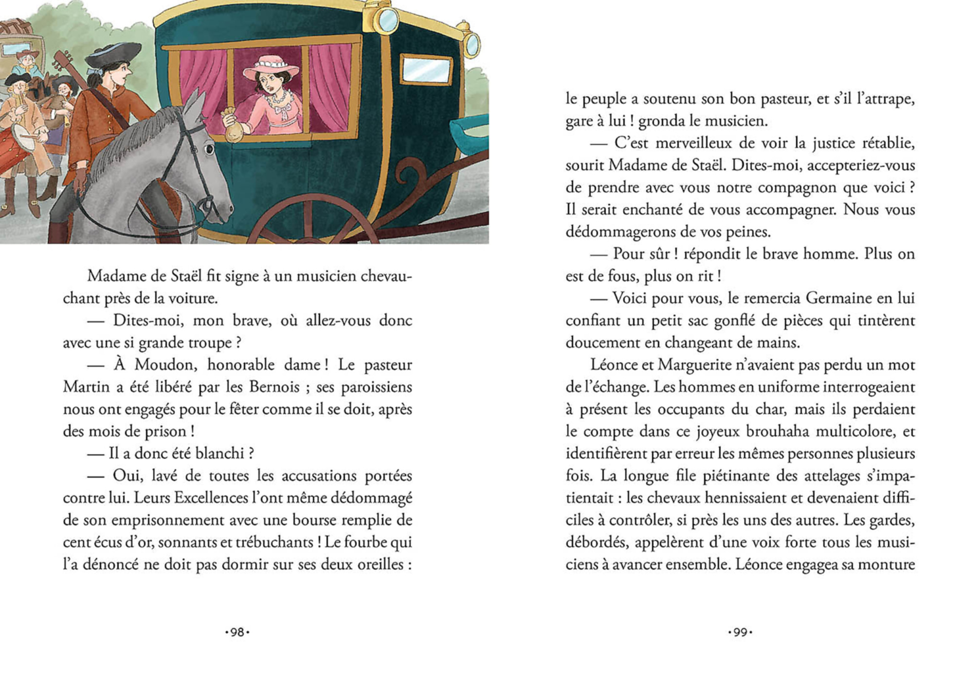 Marguerite Et Madame De Staël - Le Rescapé Du Lac