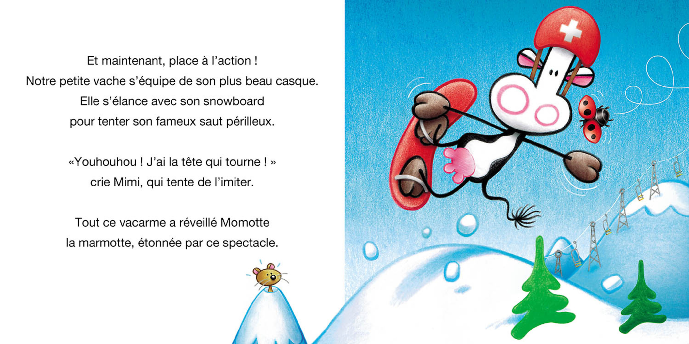 Mumu Cow À La Neige