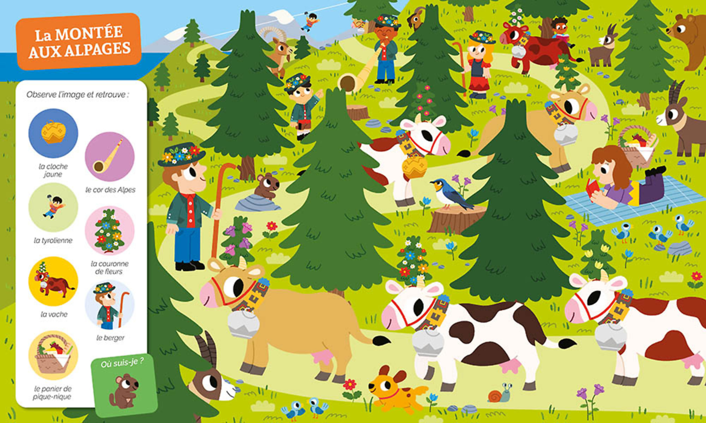 Cherche Et Trouve Des Tout-Petits - Cherche Et Trouve Des Tout-Petits : La Suisse