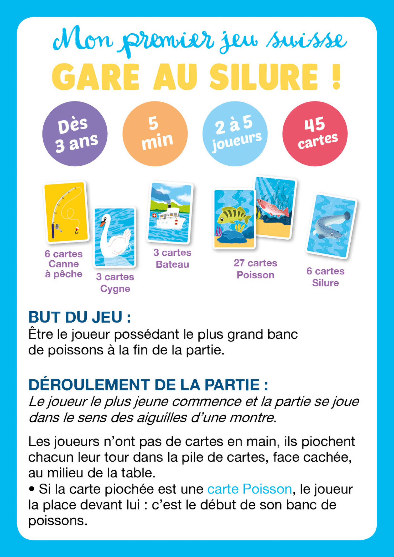 Jeu De Cartes - Jeu De Cartes : Gare Au Silure