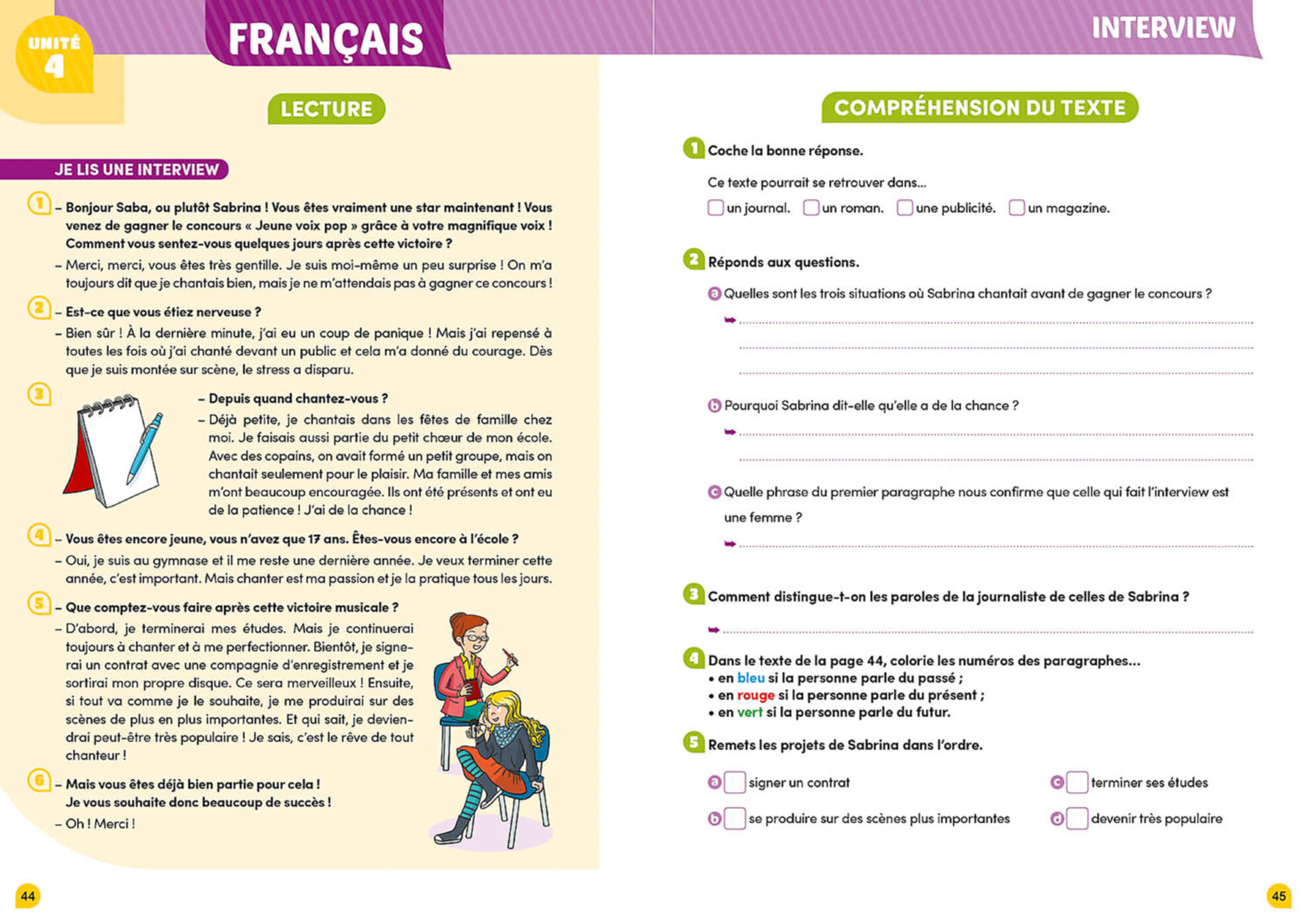 Mon Année De 6 P