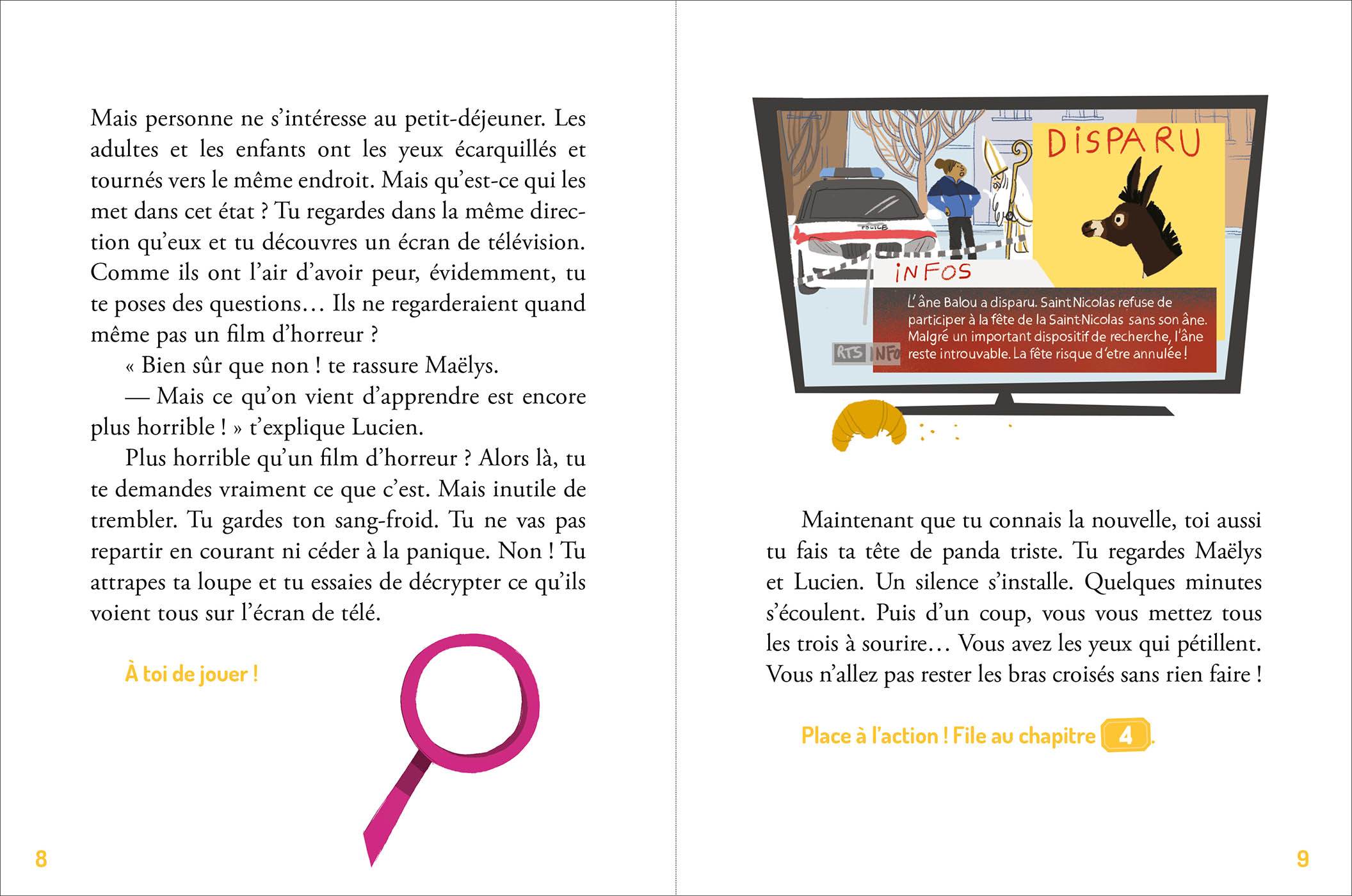 Deviens Le Héros - Les Enquêtes De Maëlys - Vent De Panique À Fribourg