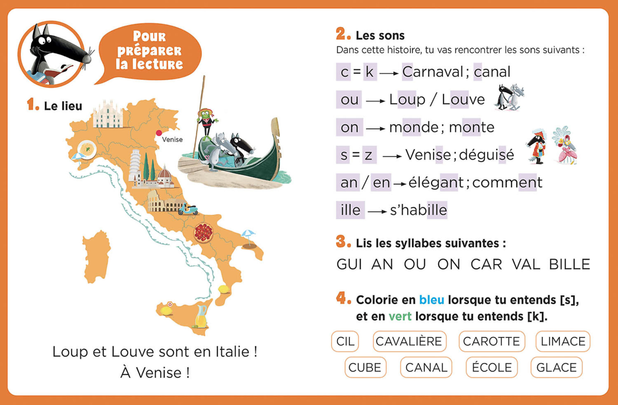 Mes Lectures Du Cp Avec Loup - Bal Masqué À Venise