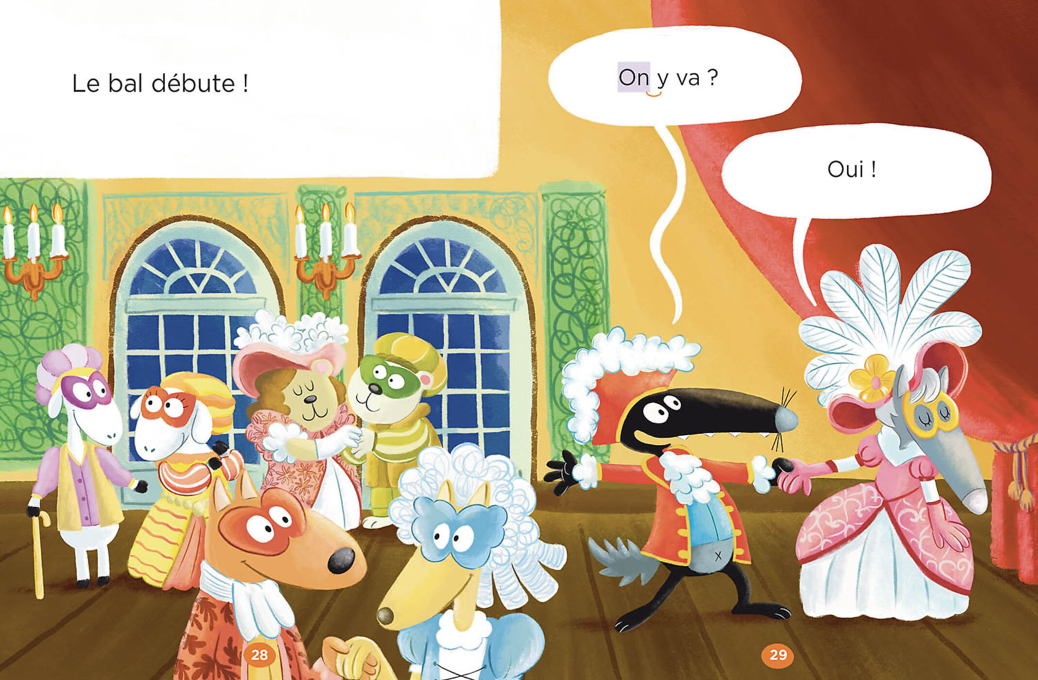 Mes Lectures Du Cp Avec Loup - Bal Masqué À Venise