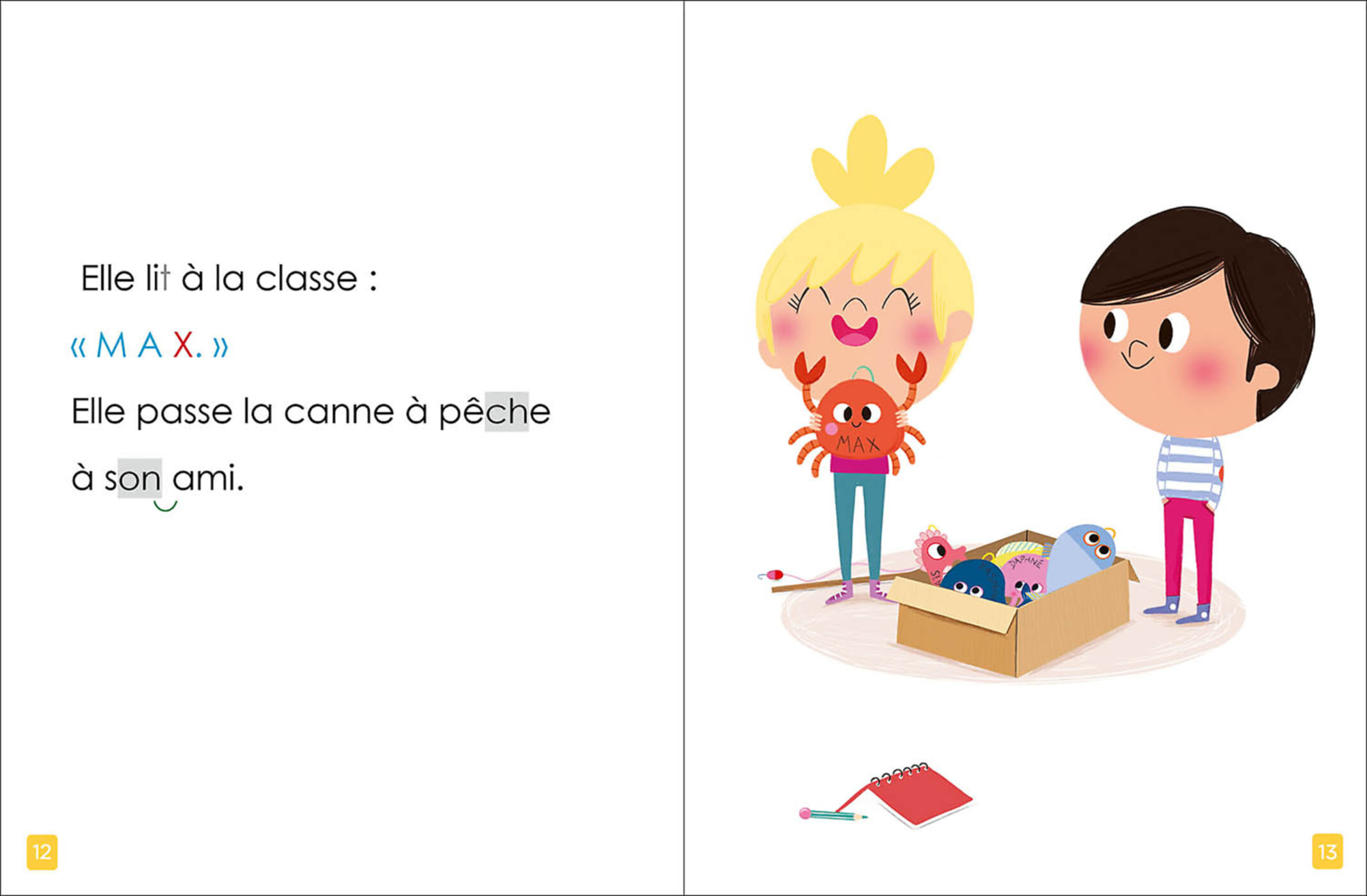 Moi Je Lis Tout Seul - La Pêche Aux Prénoms - Début De 3Me Harmos