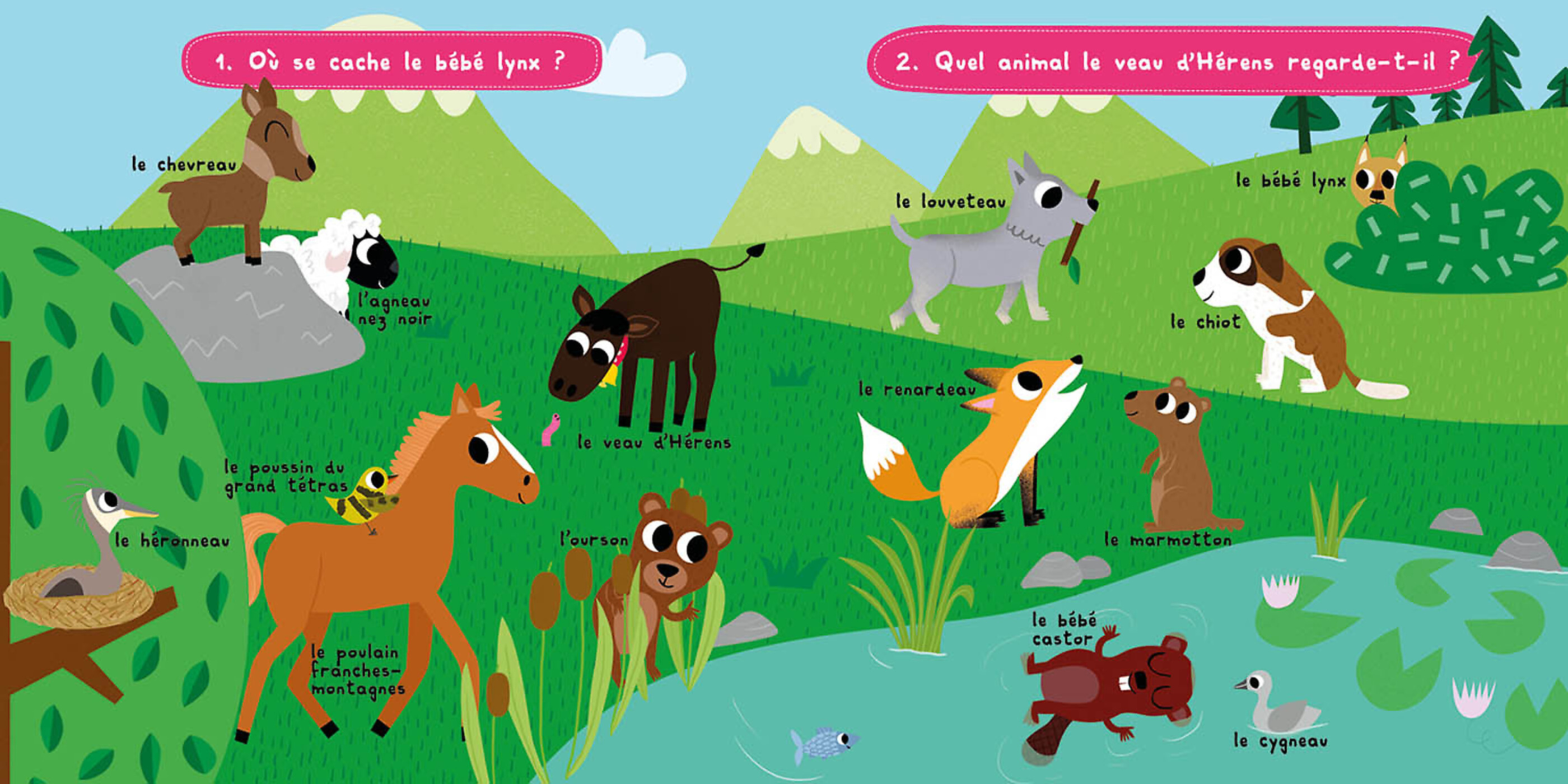 Mon Premier Imagier : Les Bébés Animaux Suisses