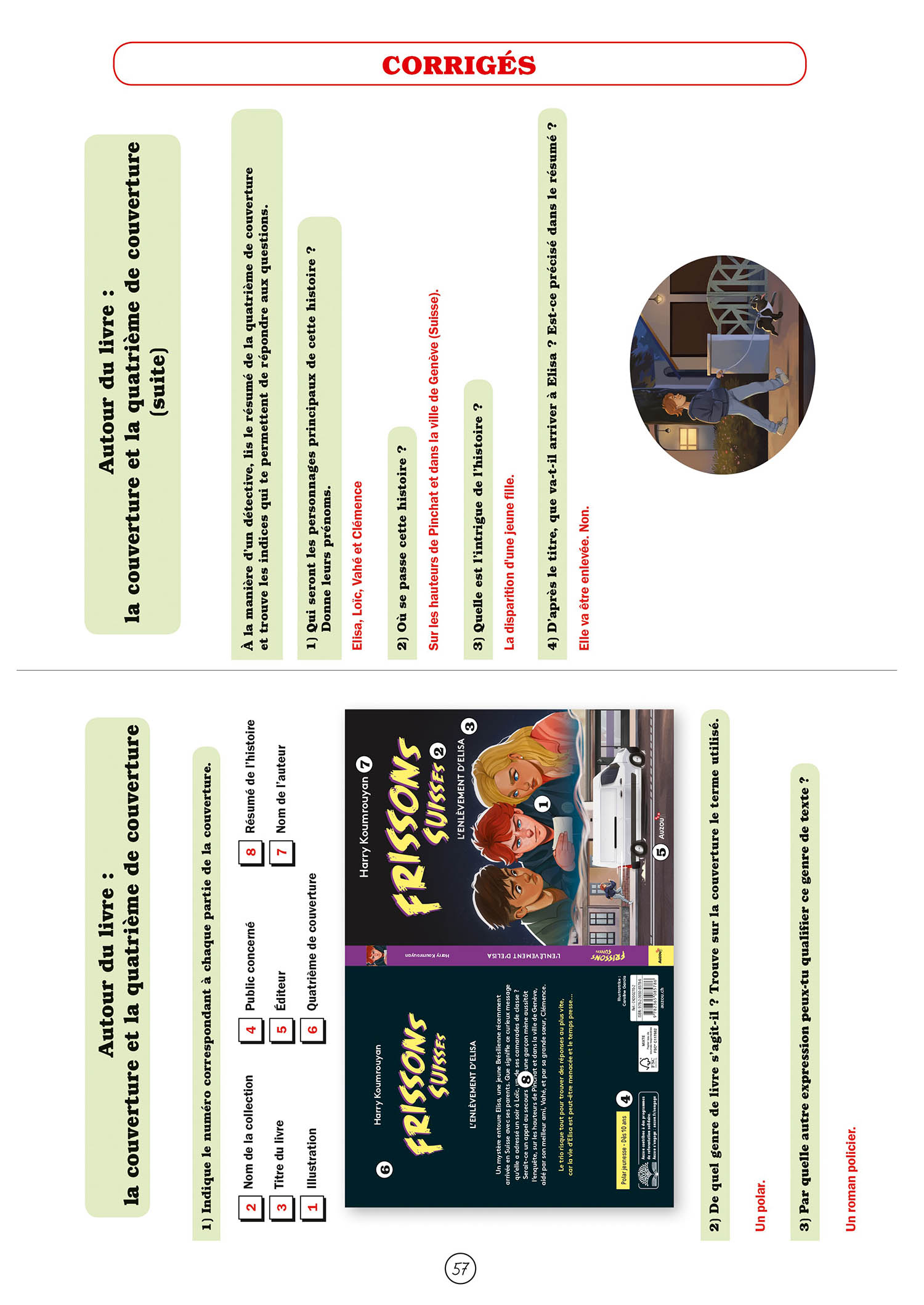 Lecture Suivie L'enlèvement D'elisa