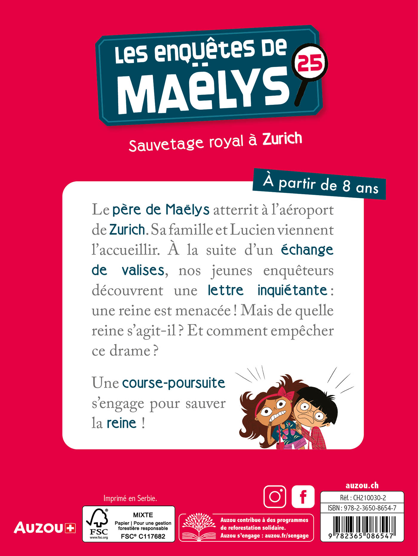 Les Enquêtes De Maëlys - Sauvetage Royal À Zürich