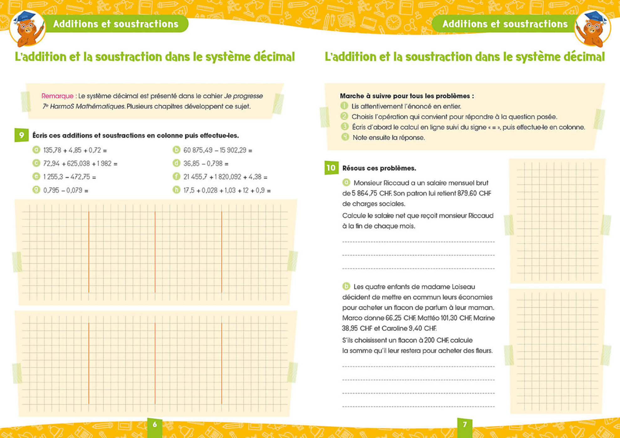 Je Progresse Mathématiques 8E Harmos