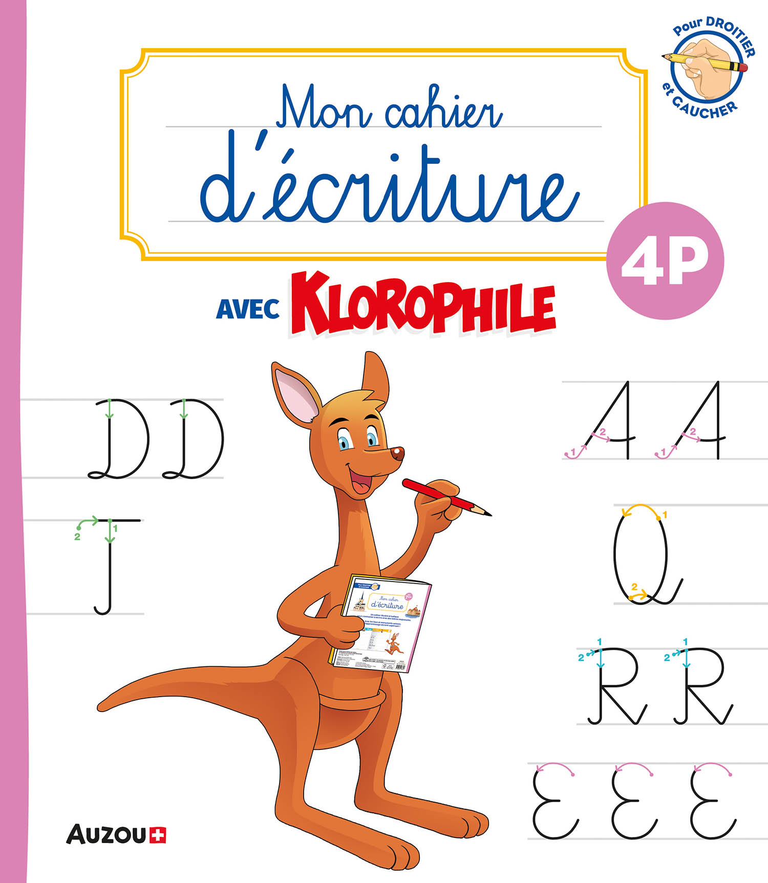 Kloro Cahier D'écriture 4E Lettres Majuscules - Lieux Et Monuments Suisses