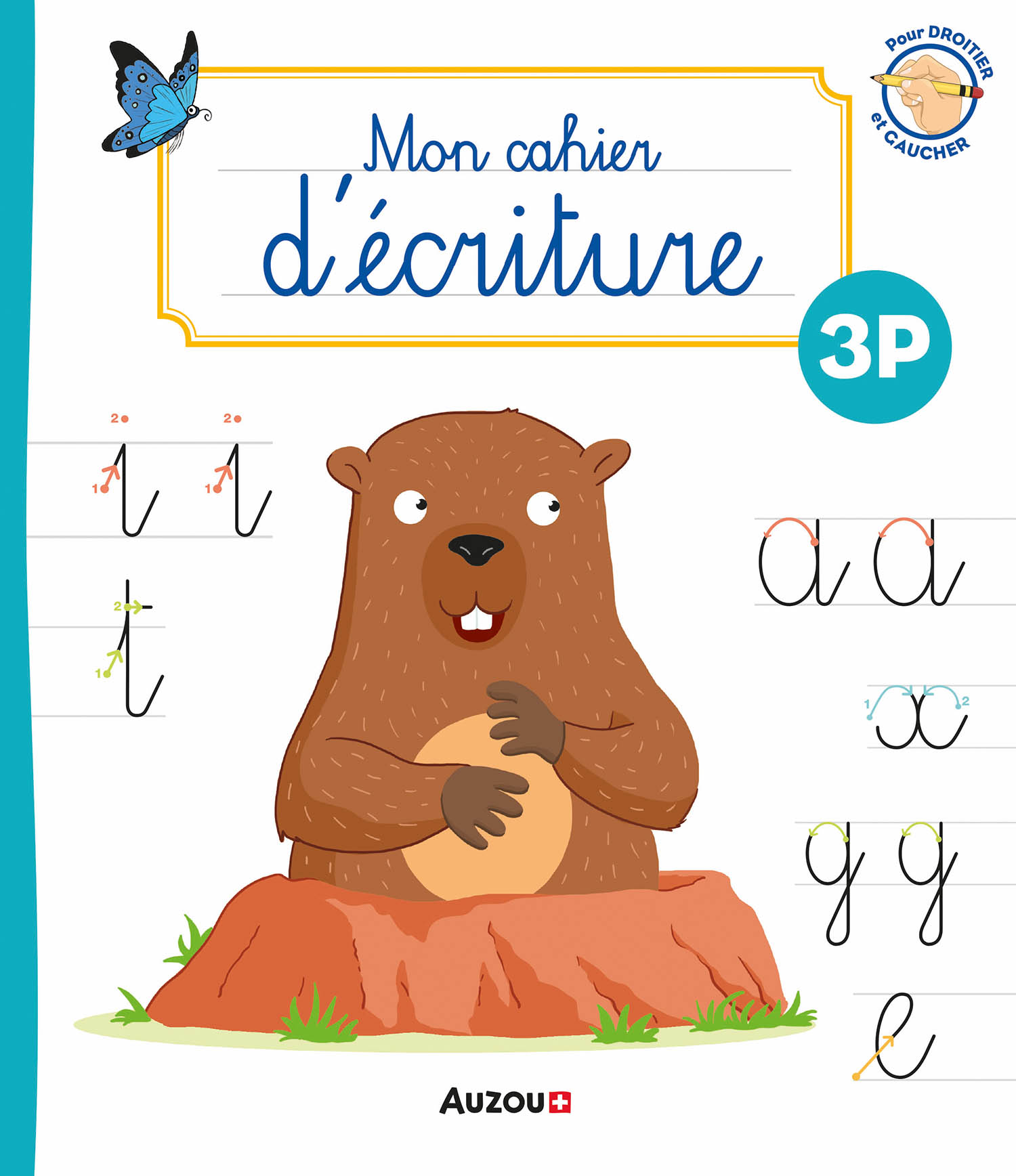 Kloro Cahier D'écriture 3E Lettres Minuscules - Animaux Du Monde