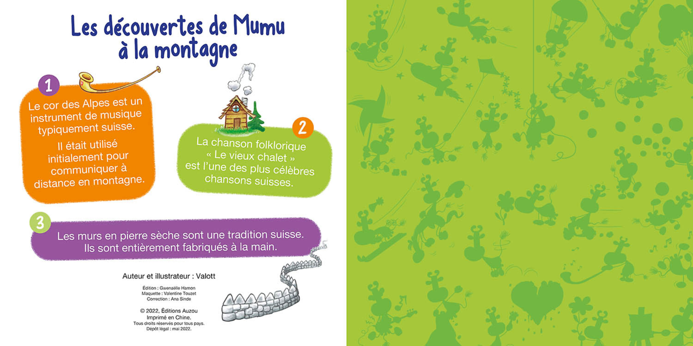 Mumu Cow À La Montagne