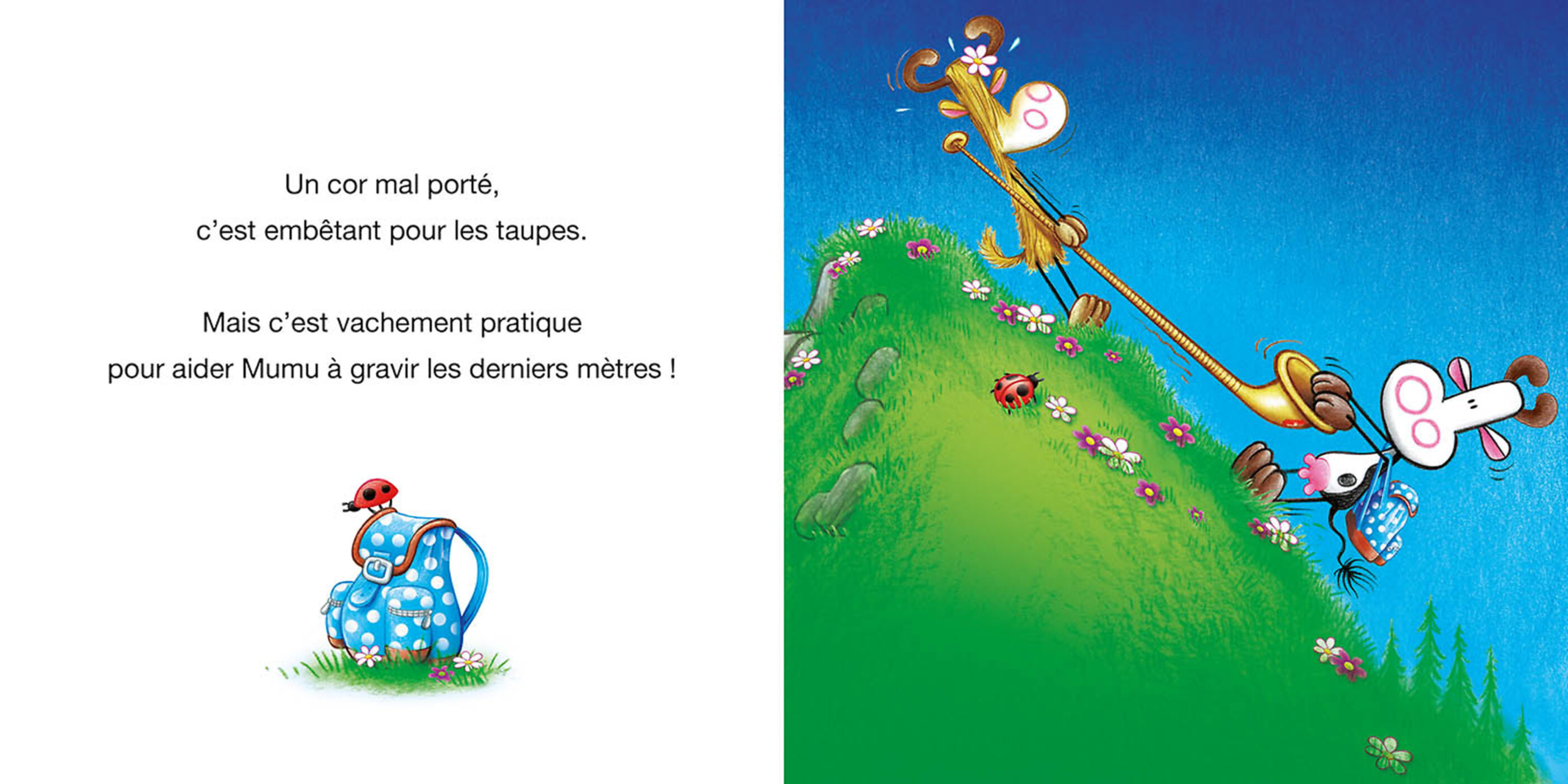 Mumu Cow À La Montagne