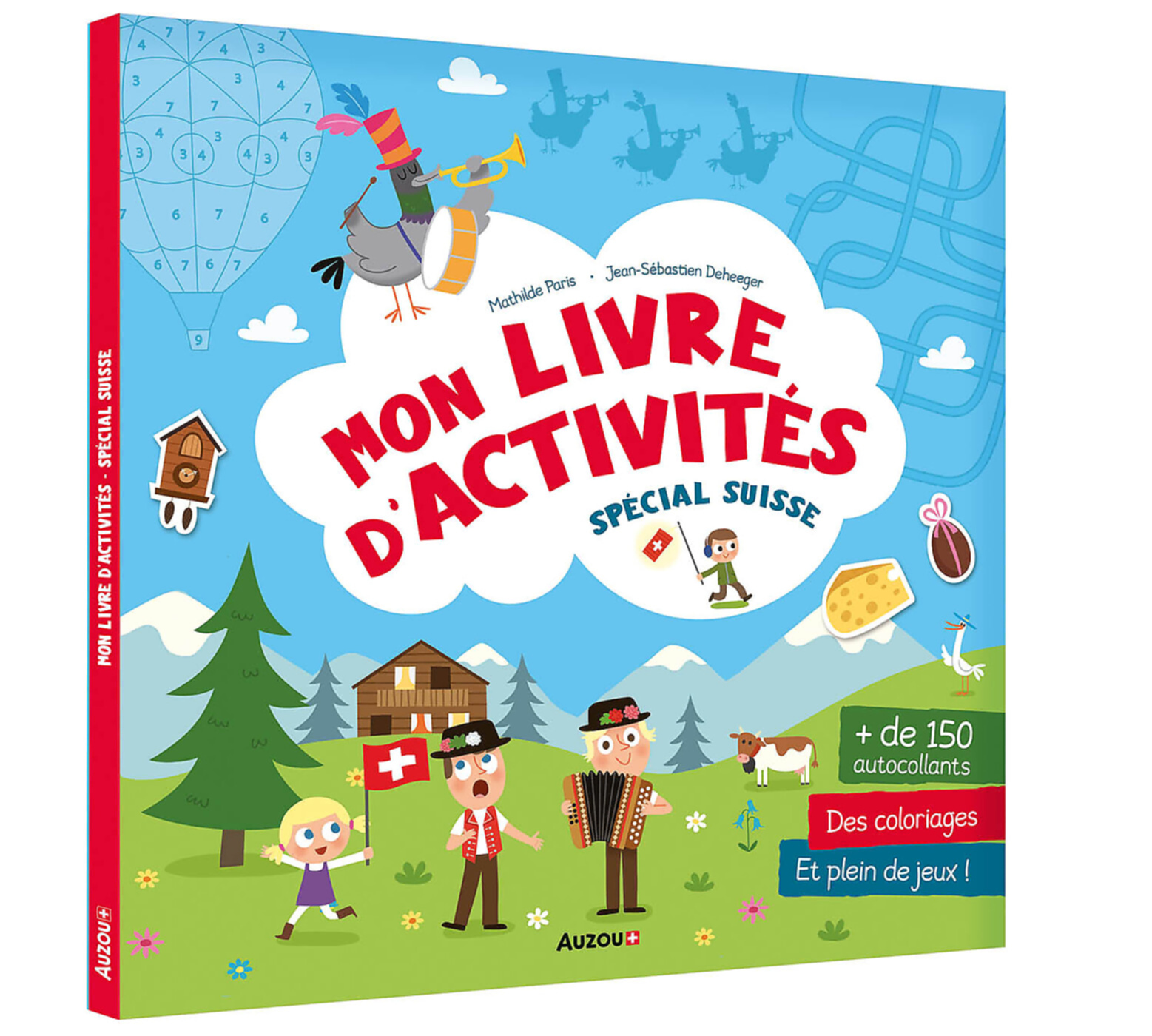 Mon Livre D'activités : Spécial Suisse