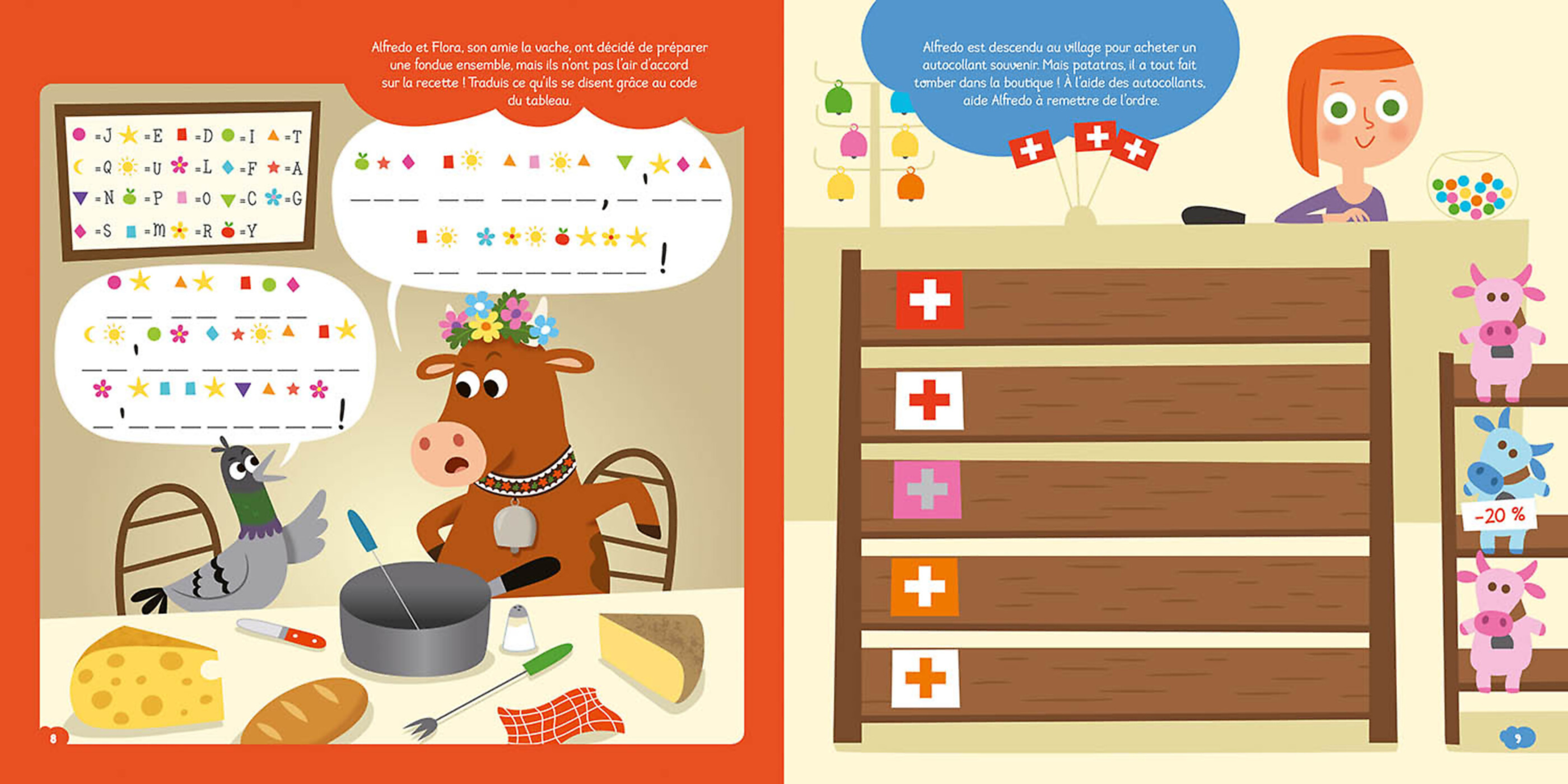 Mon Livre D'activités : Spécial Suisse