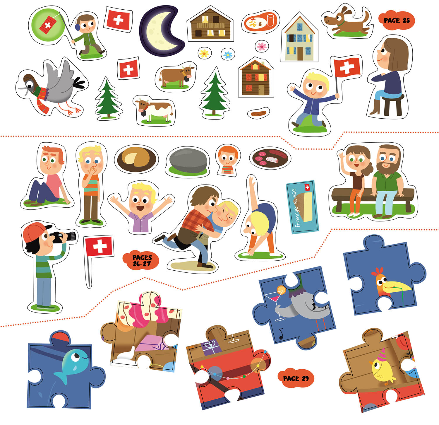 Mon Livre D'activités : Spécial Suisse