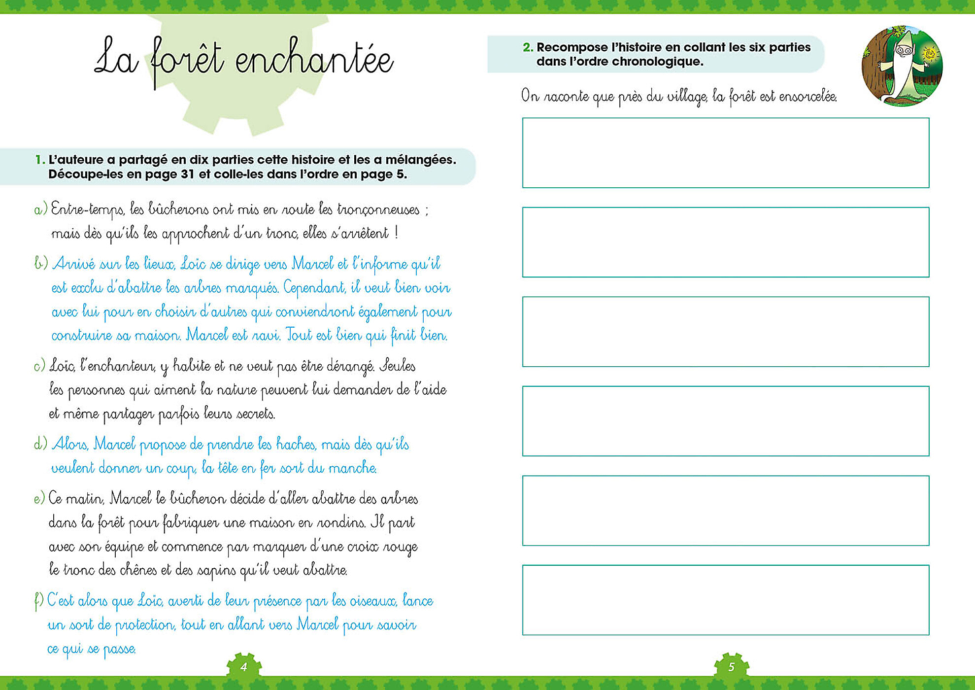 Compréhension De Texte 3E Harmos