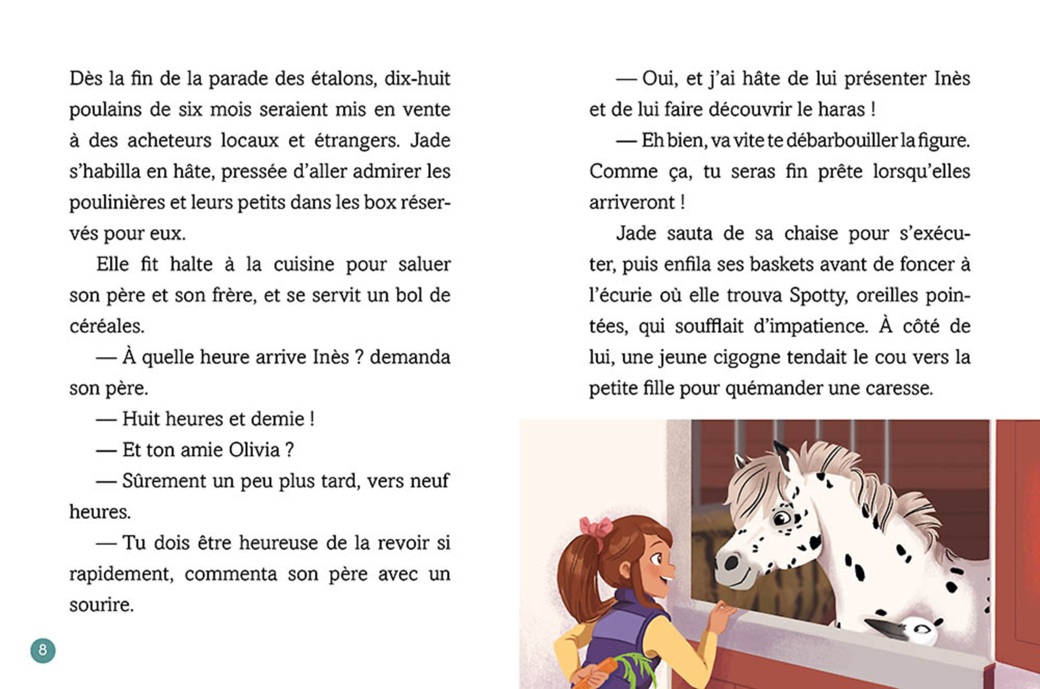 Les Chevaux D'avenches - Le Poulain Blanc