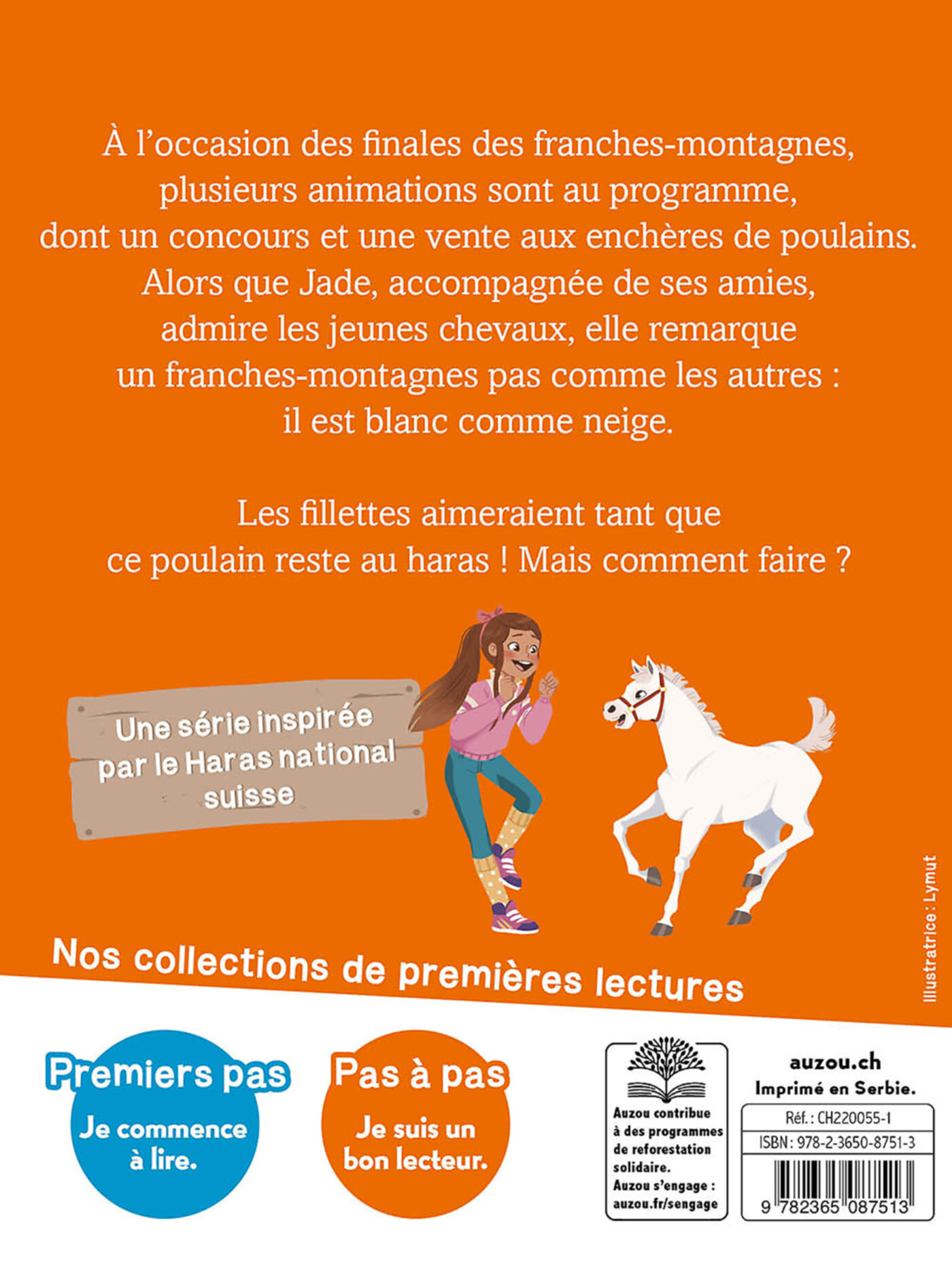 Les Chevaux D'avenches - Le Poulain Blanc