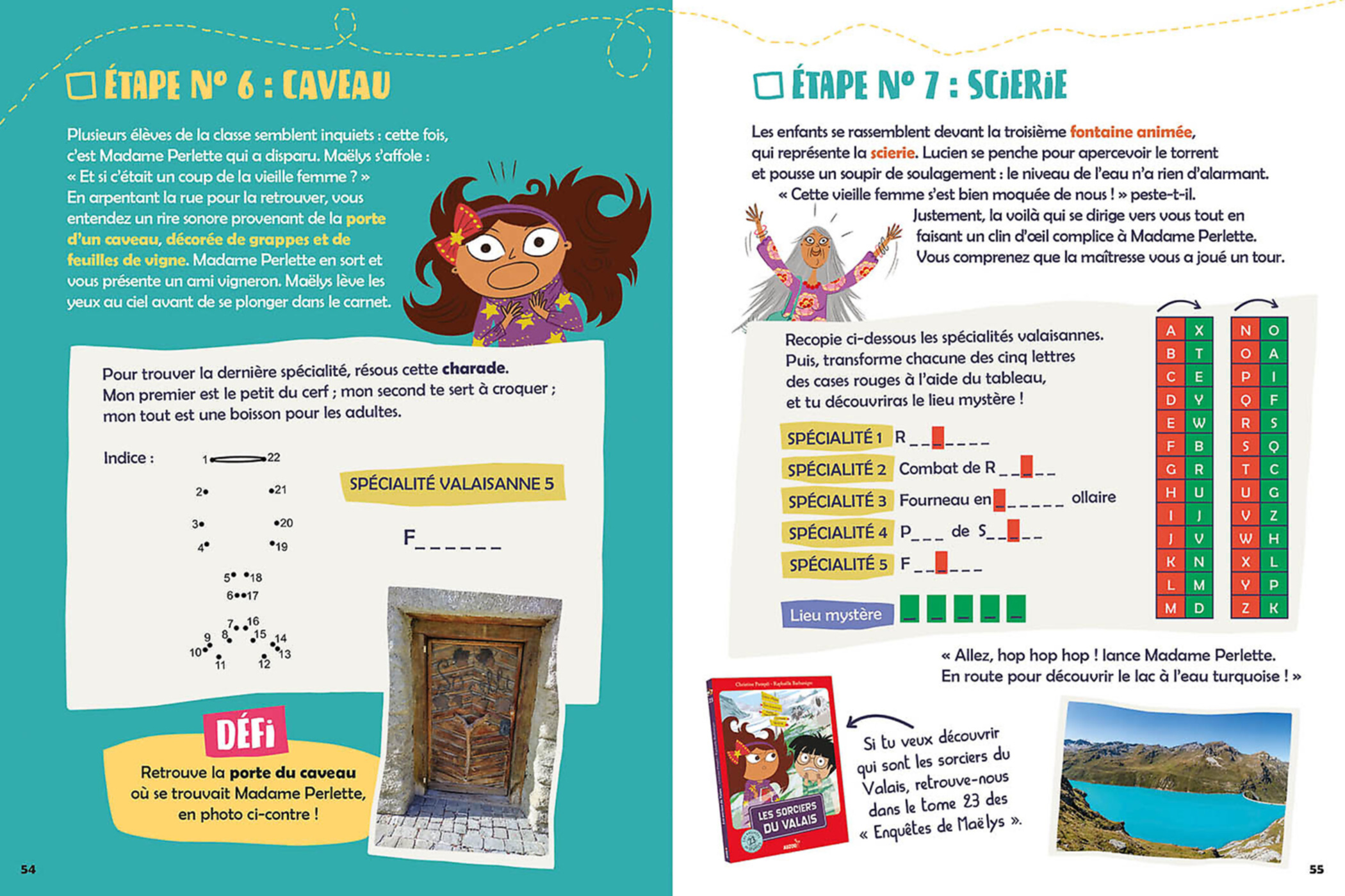 12 Balades-Enquêtes Avec Maëlys : Visite La Suisse En Famille