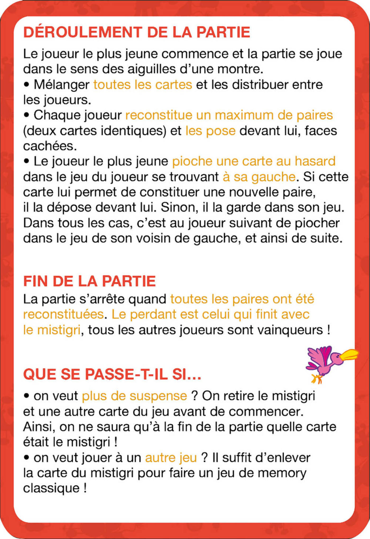 Jeu De Cartes - Jeu De Cartes : Mumu Cow Mistigri Chat Alors !