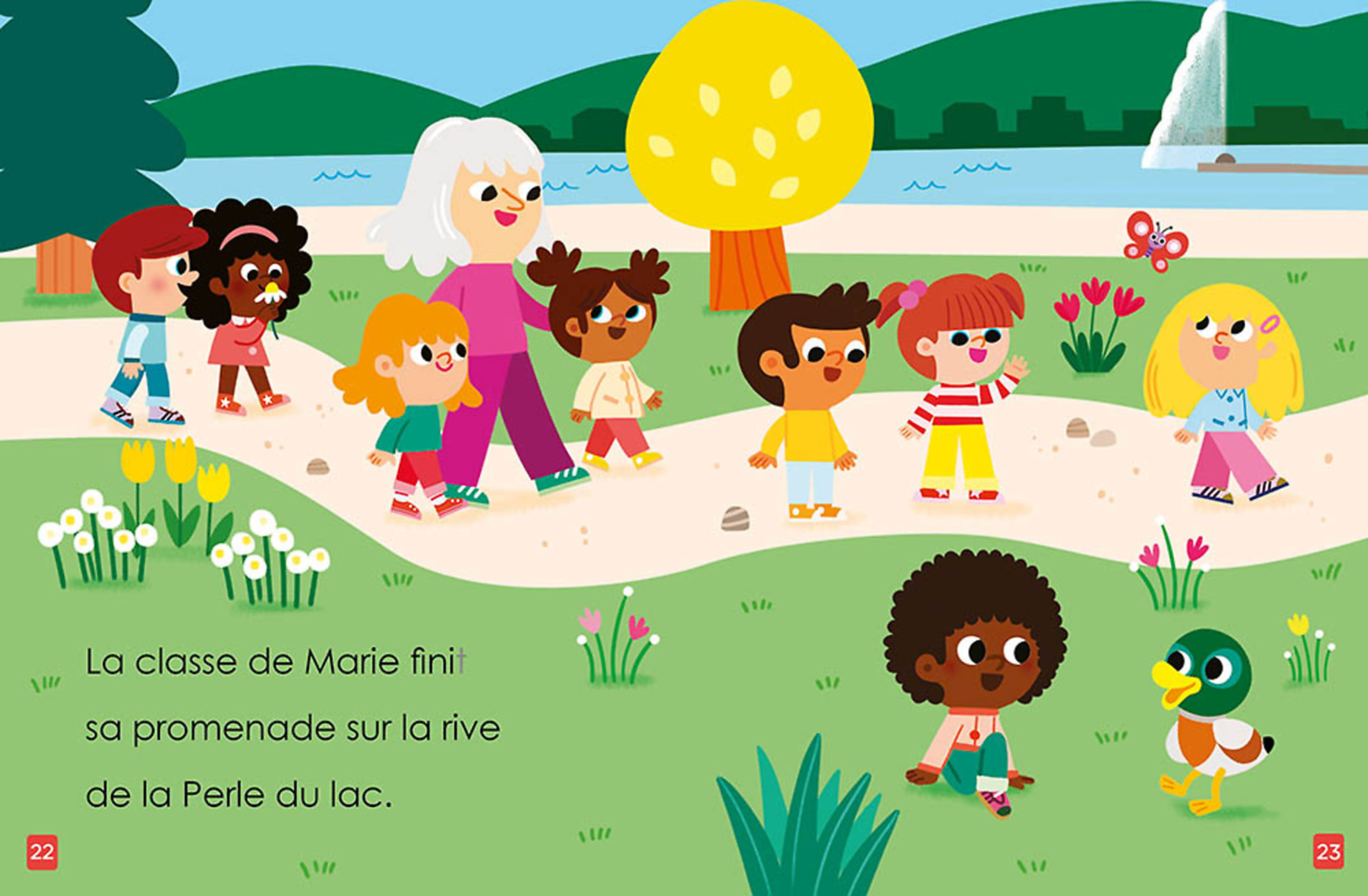 Le Canard De La Perle Du Lac