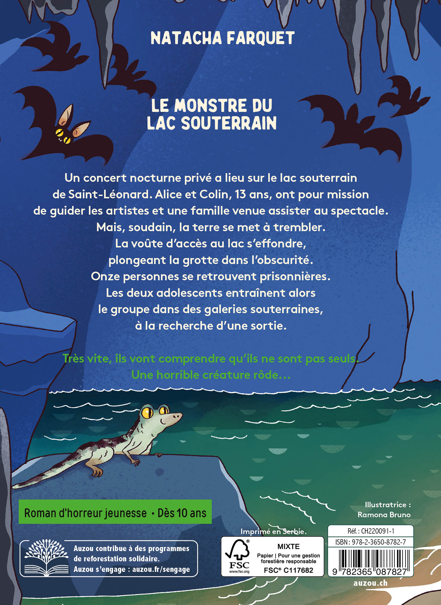 Le Monstre Du Lac Souterrain