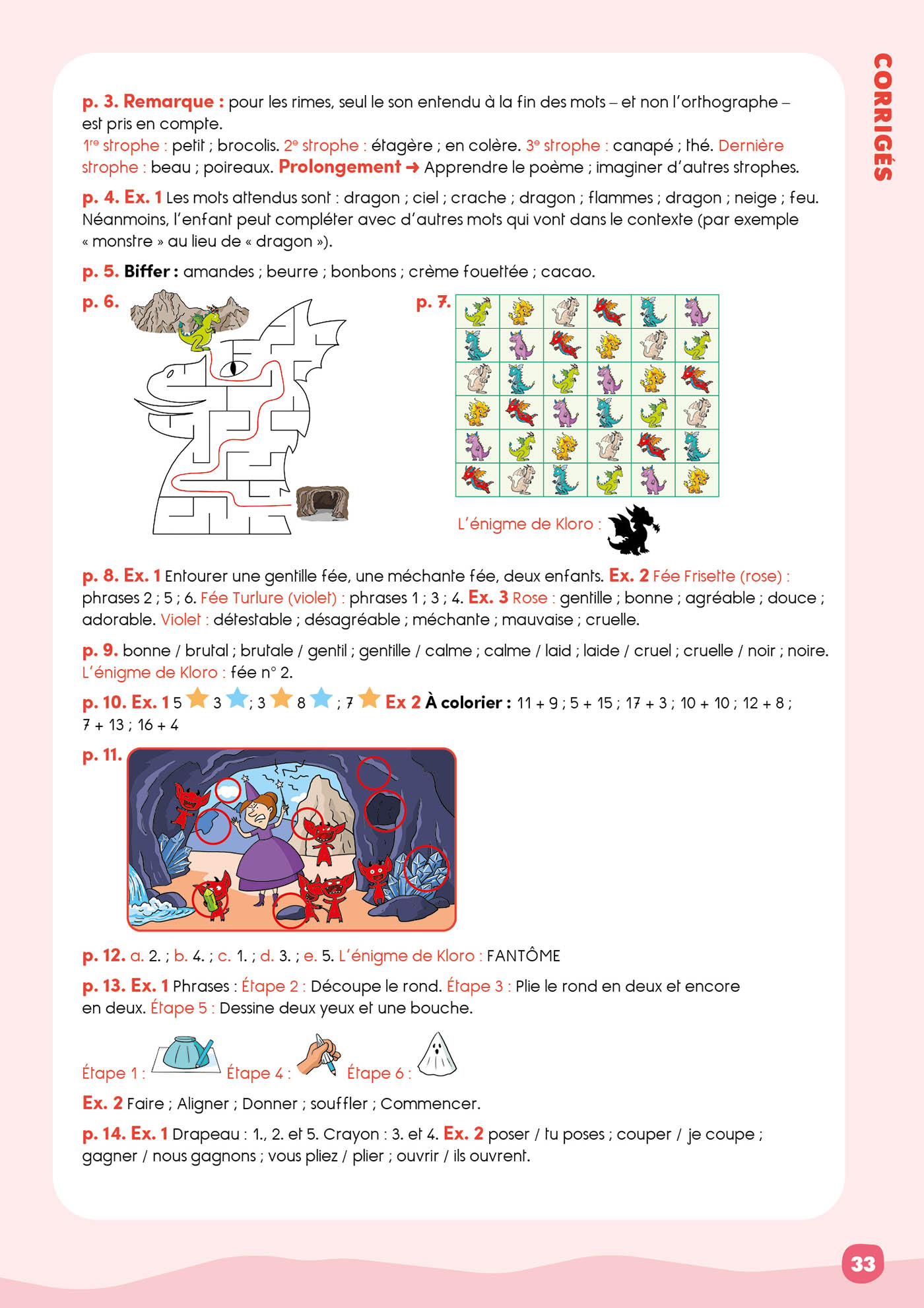 Ne Klorophile En Vacances Harmos 3