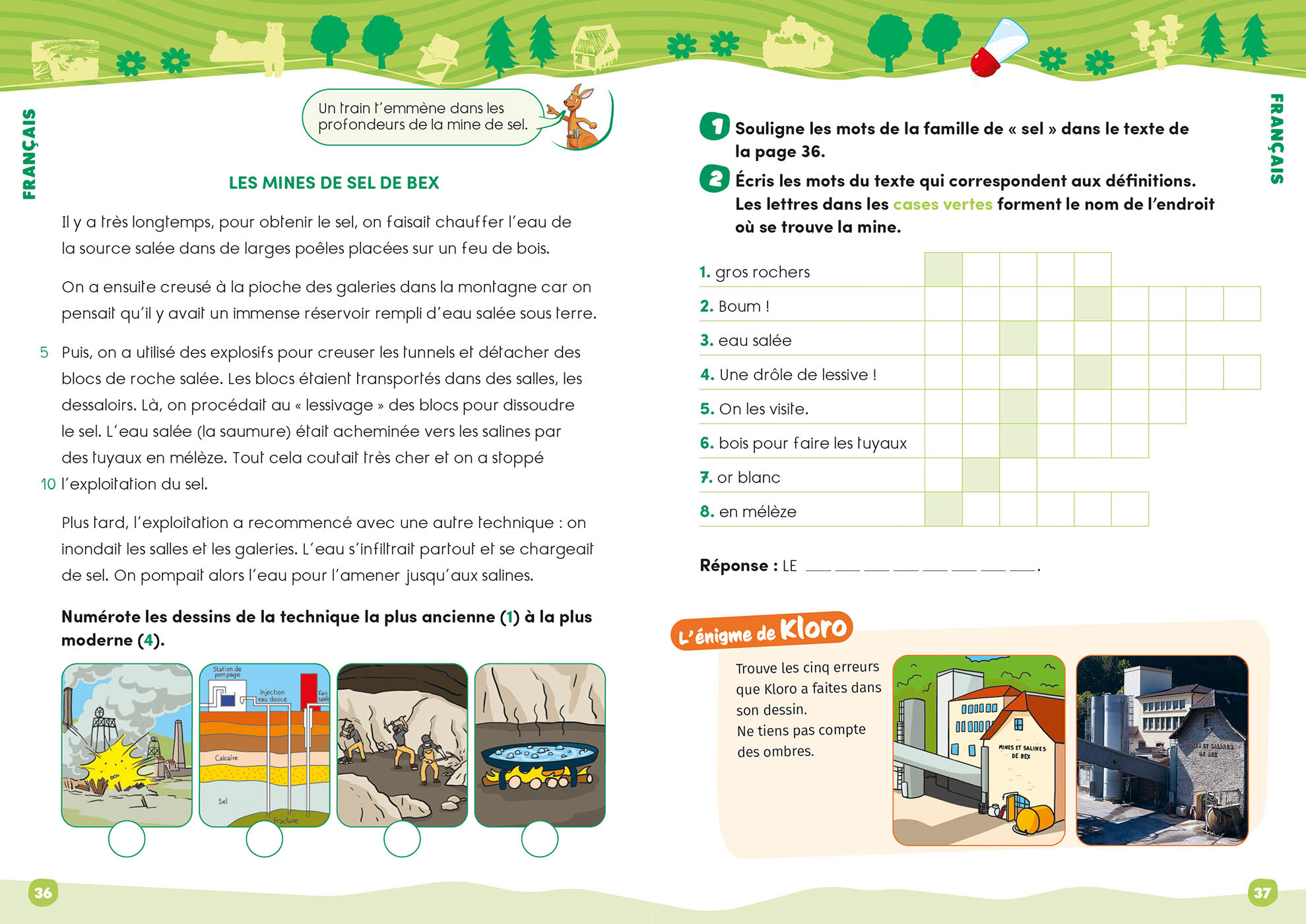 Ne Klorophile En Vacances Harmos 5