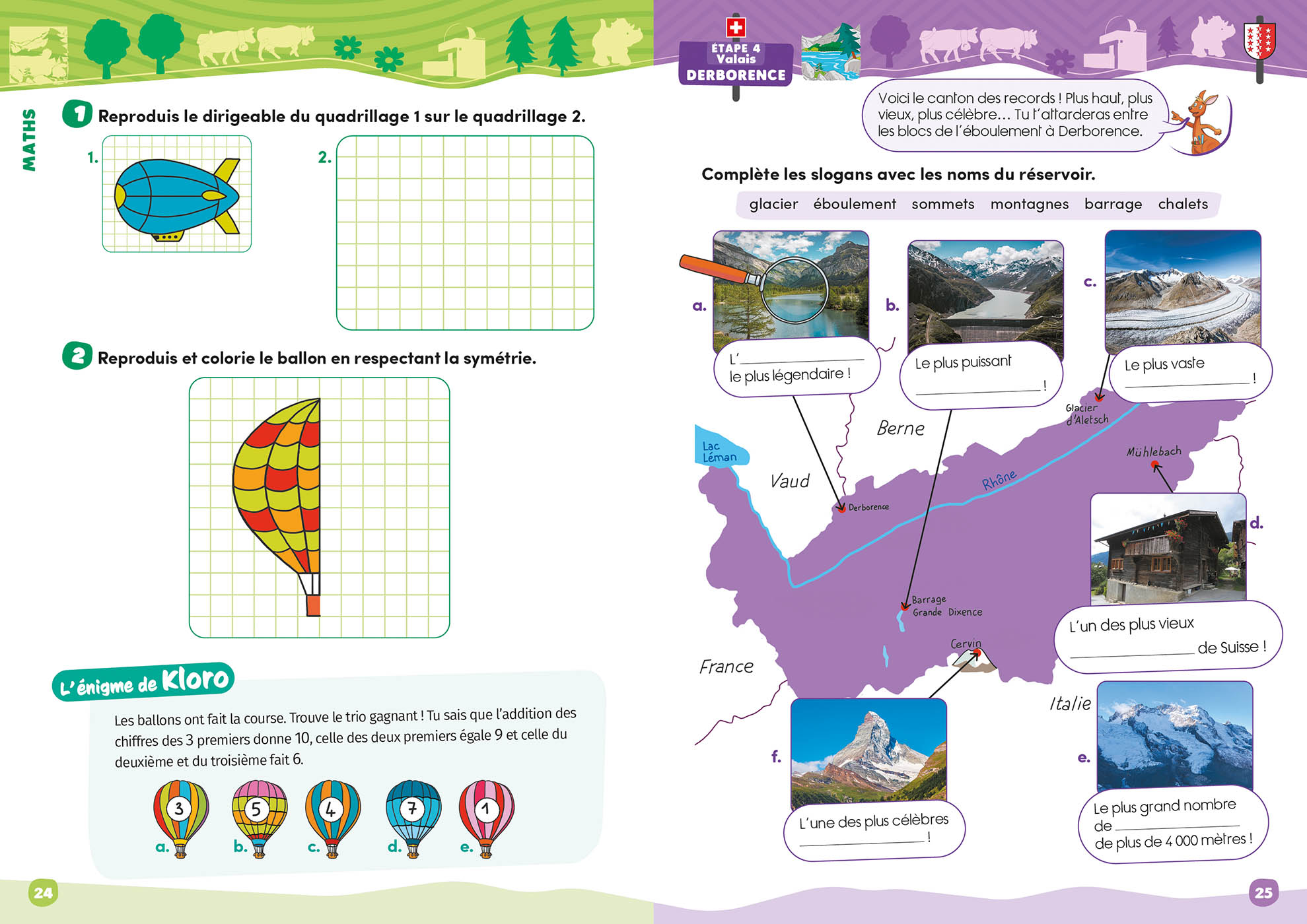 Ne Klorophile En Vacances Harmos 6