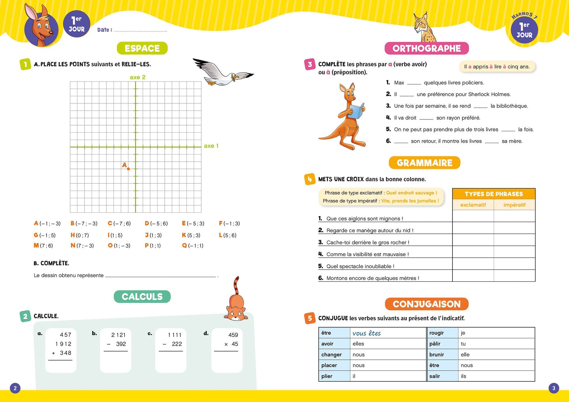 Ne Klorophile En Vacances Harmos 7