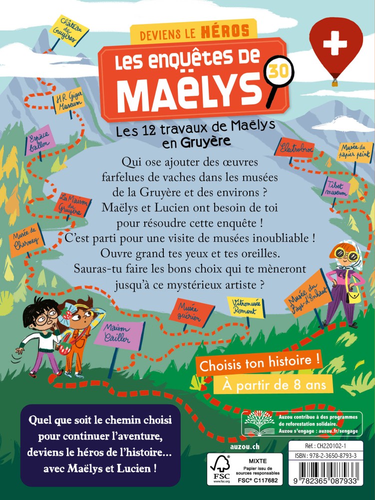 Les Enquêtes De Maëlys - Les 12 Travaux De Maëlys En Gruyères Dlh
