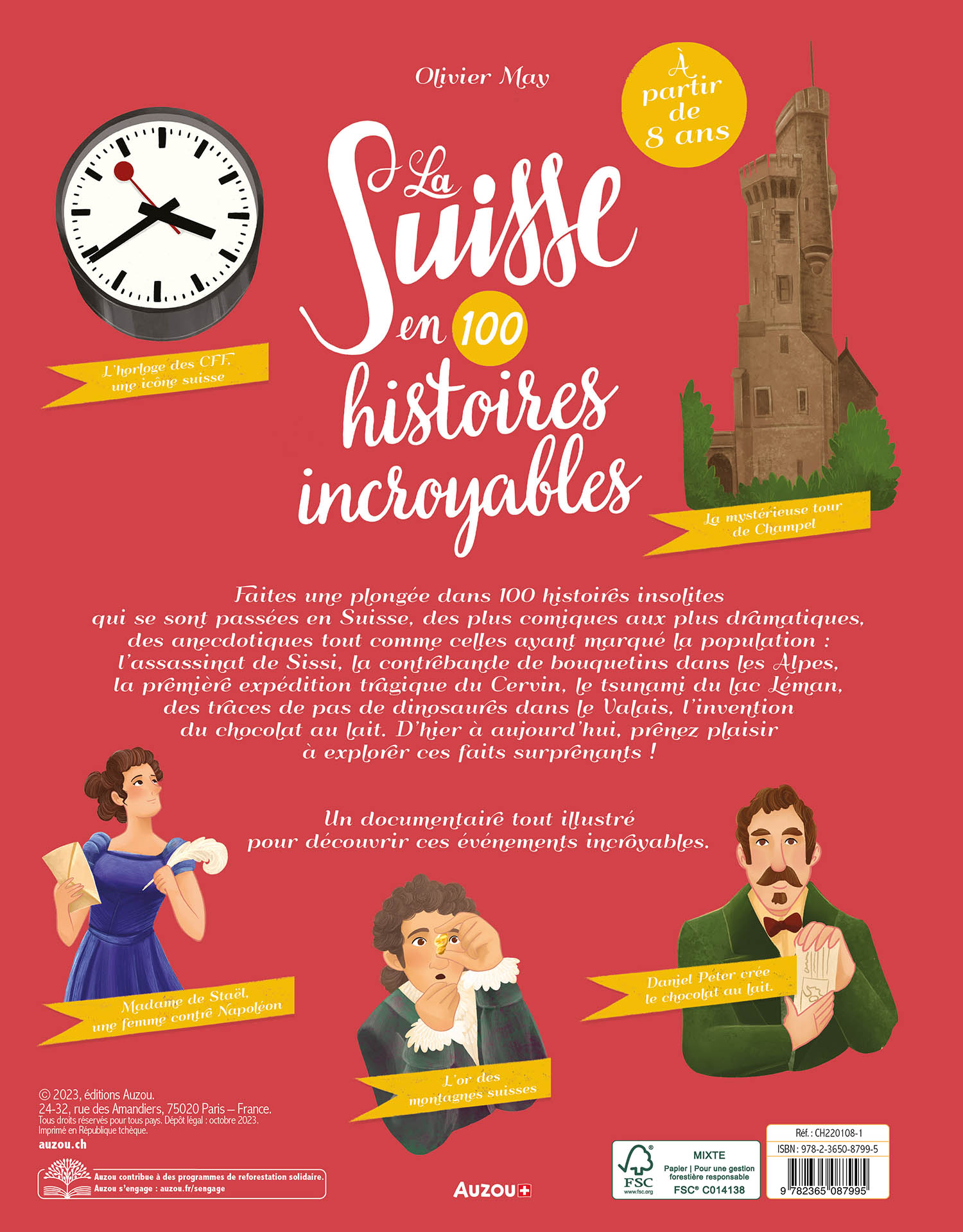 La Suisse En 100 Histoires Incroyables