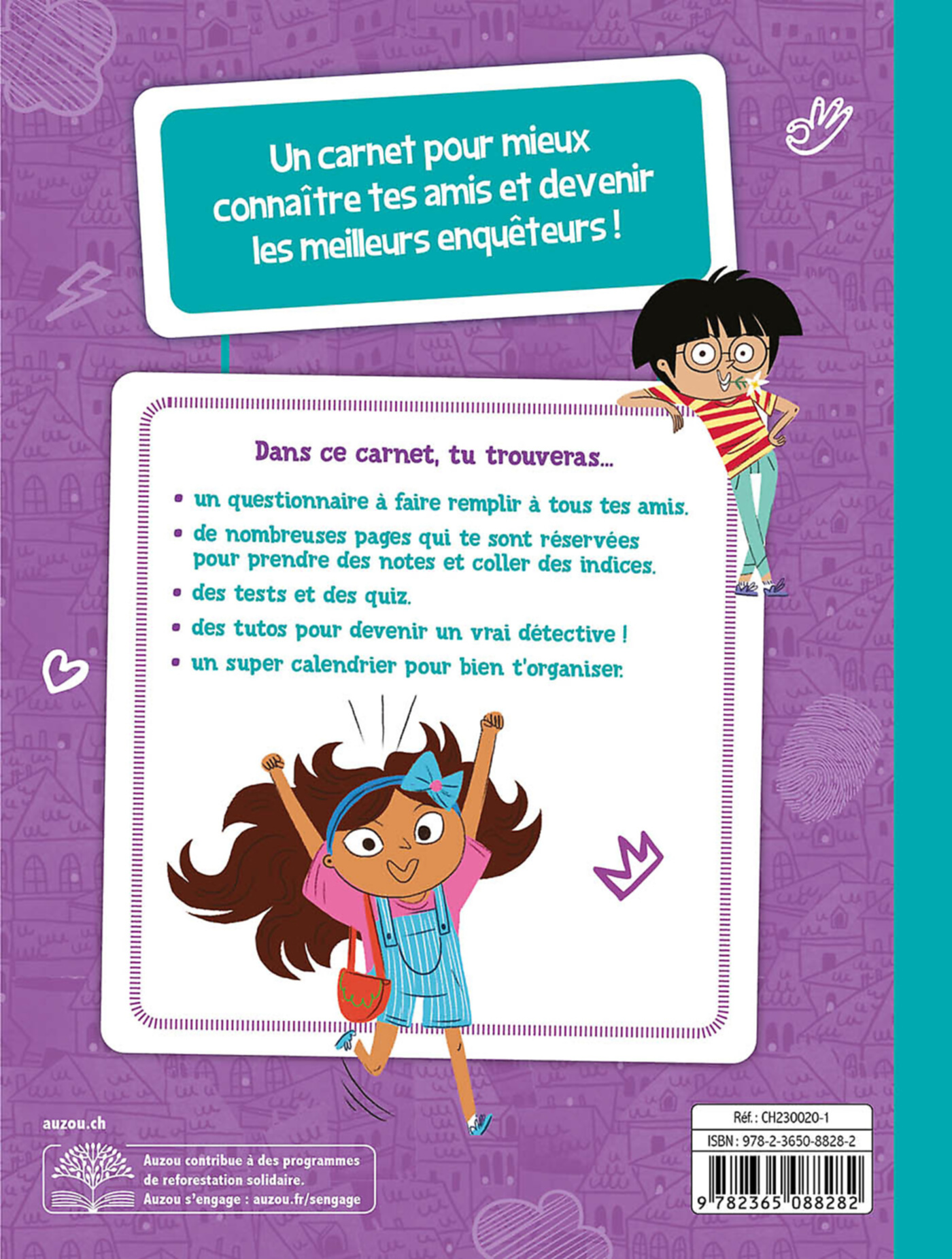 Mon Carnet D'amitié Et D'enquête