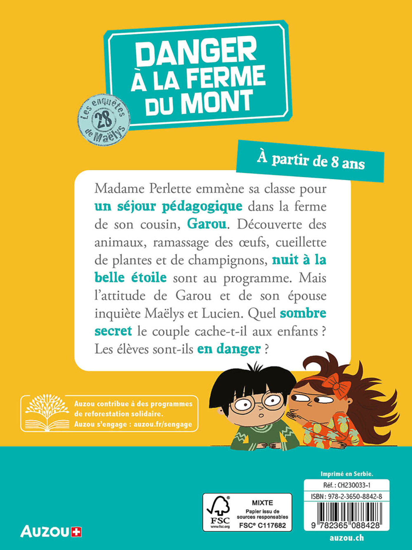 Les Enquêtes De Maëlys - Danger À La Ferme Du Mont