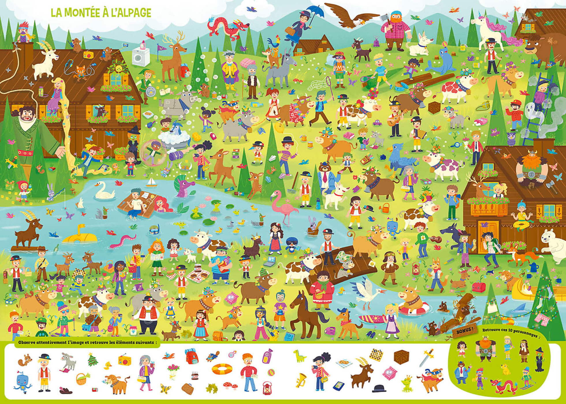 Cherche Et Trouve : La Suisse