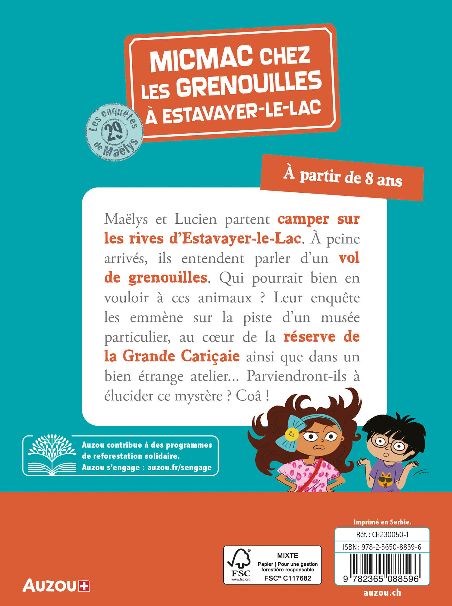 Les Enquêtes De Maëlys - Micmac Chez Les Grenouilles À Estavayer-Le-Lac