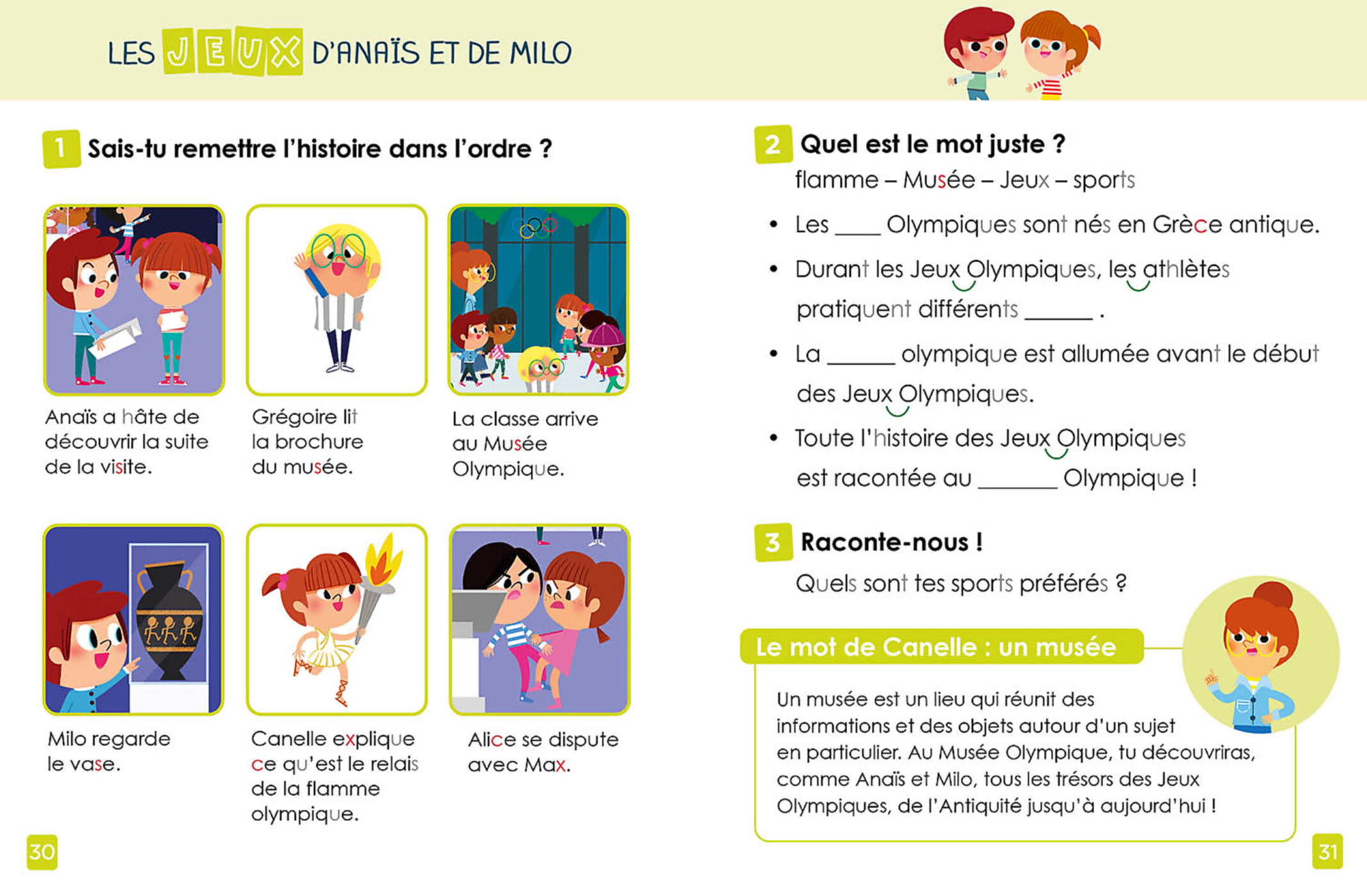 Moi Je Lis Tout Seul - La Visite Au Musée Olympique : Fin De 3E Harmos