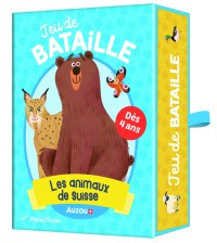 Jeu de cartes - Jeu de cartes : les animaux de suisse bataille