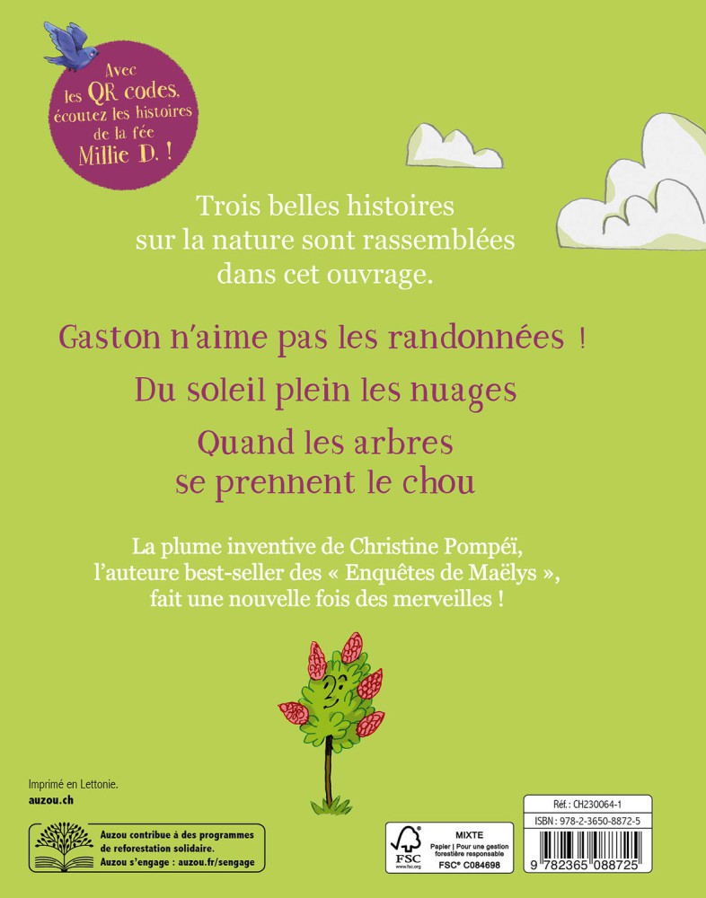 Mes Histoires Sur La Nature Avec Millie D.